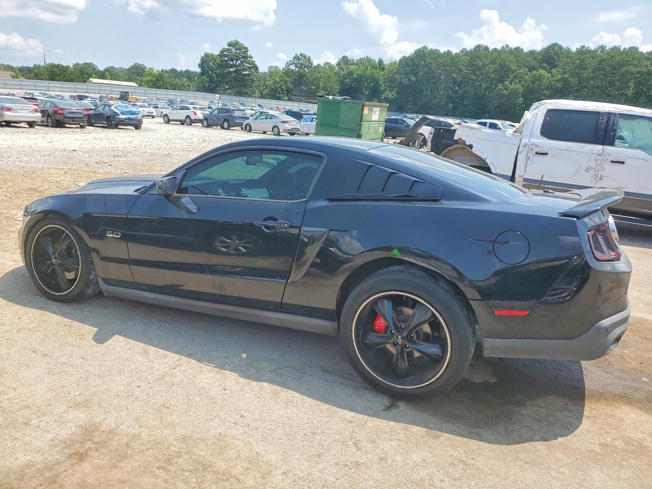 2012 Ford Mustang Gt Black vin: 1ZVBP8CF3C5215752
