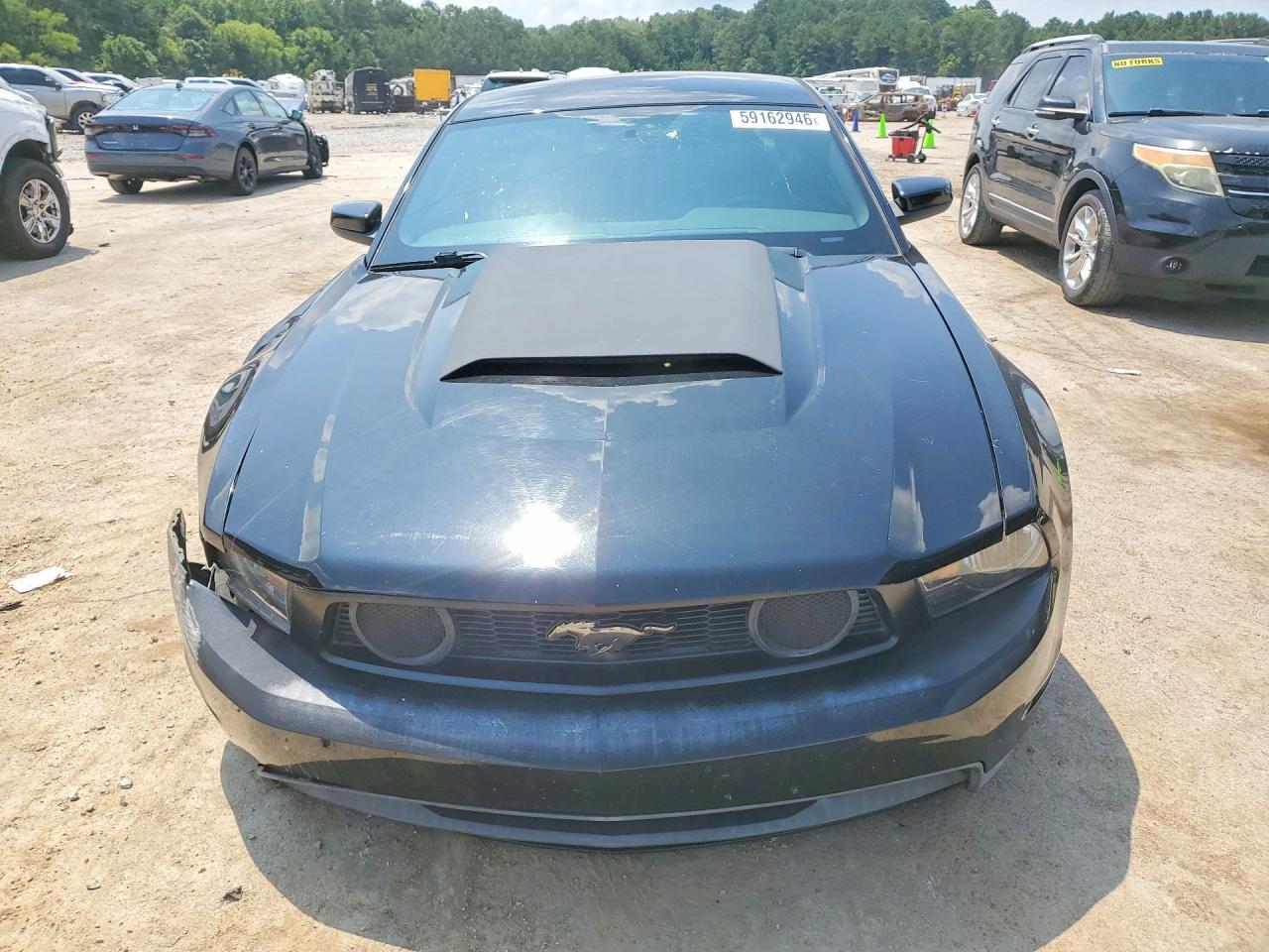 2012 Ford Mustang Gt Black vin: 1ZVBP8CF3C5215752