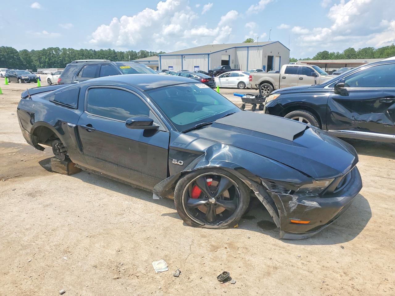 2012 Ford Mustang Gt Black vin: 1ZVBP8CF3C5215752