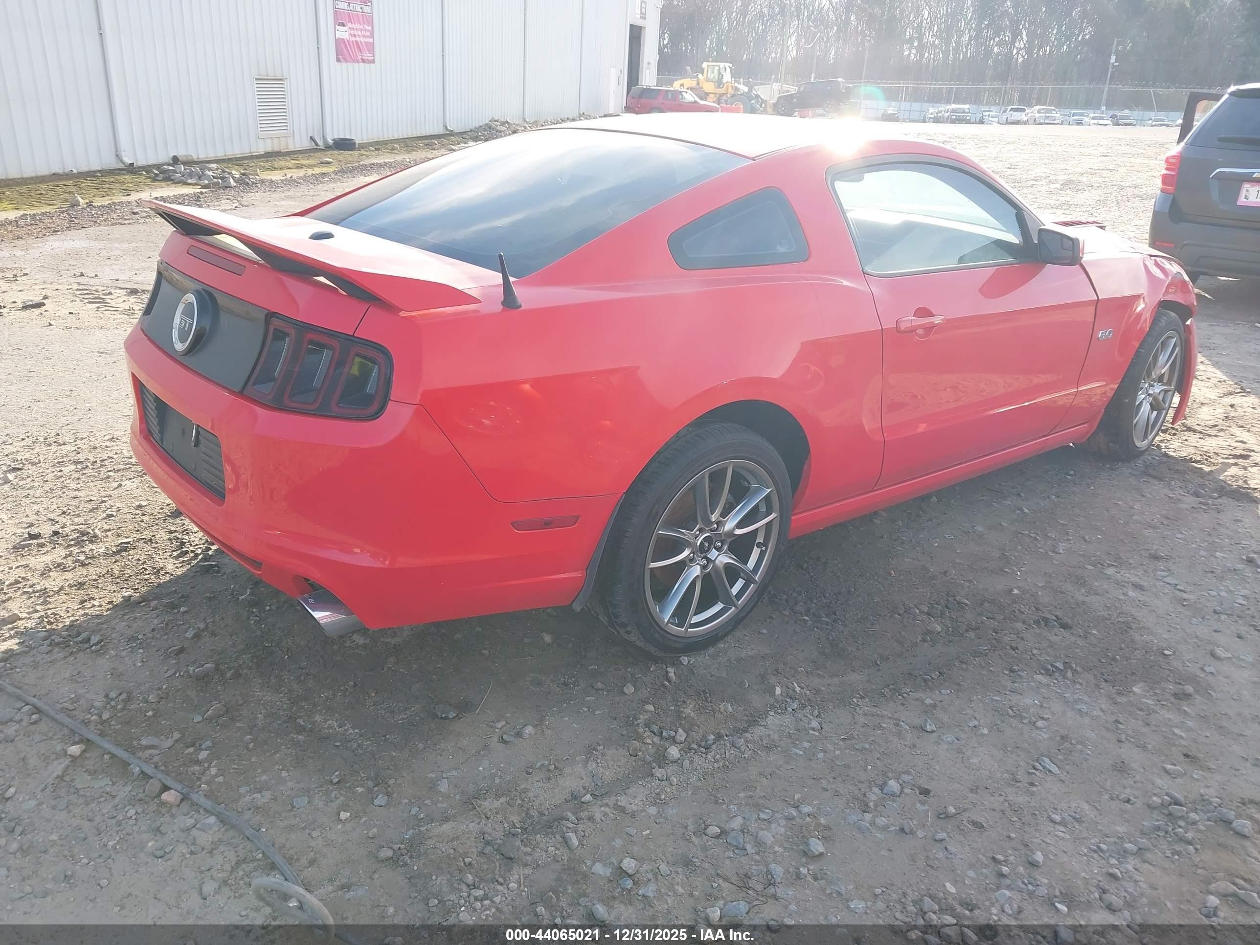 2013 Ford Mustang Gt Premium Red vin: 1ZVBP8CF3D5277377