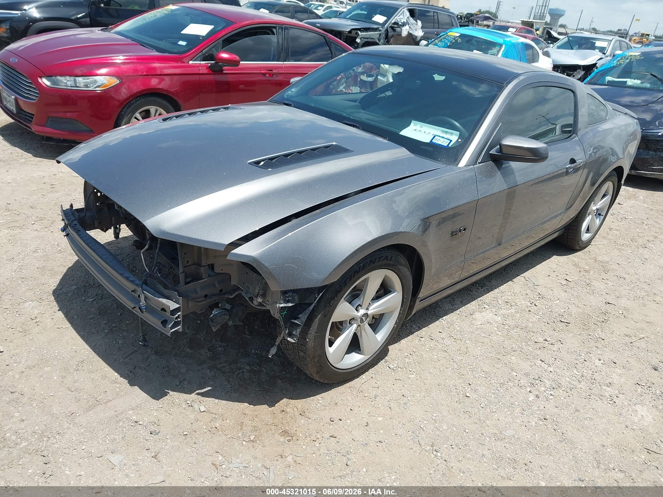 2013 Ford Mustang Gt Черный vin: 1ZVBP8CF3D5278920