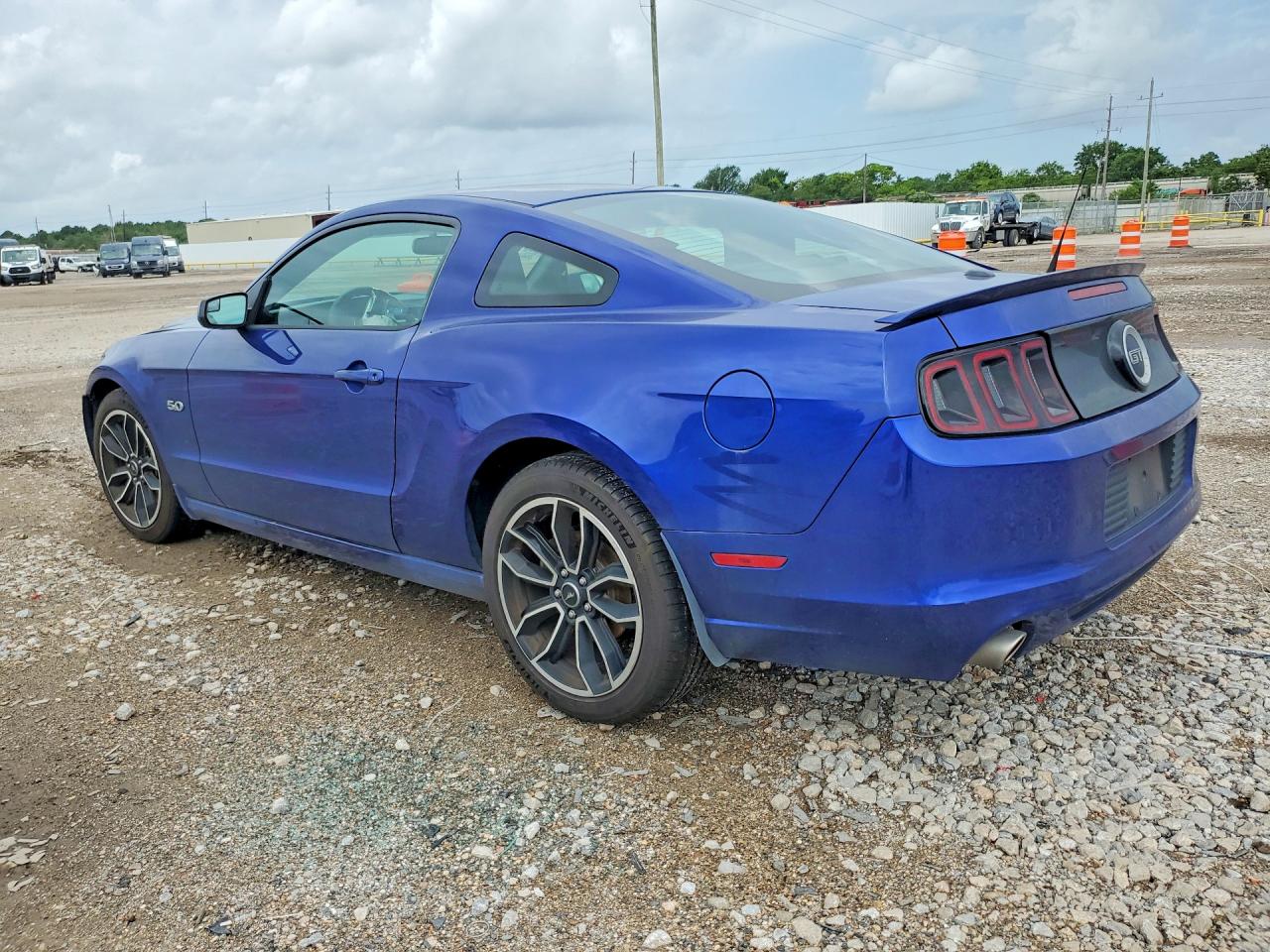 2014 Ford Mustang Gt Blue vin: 1ZVBP8CF3E5209632