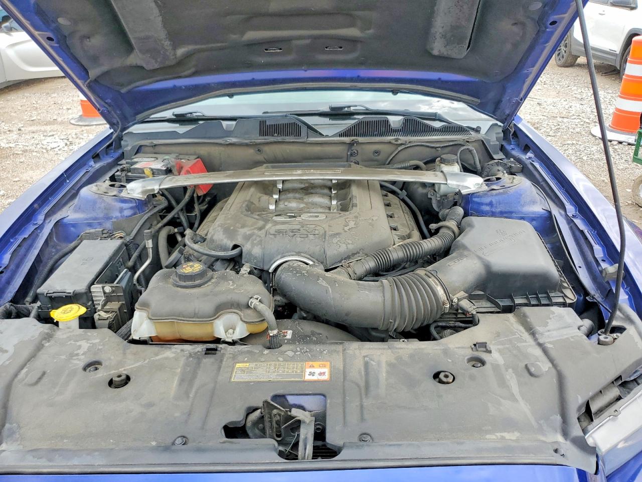 2014 Ford Mustang Gt Blue vin: 1ZVBP8CF3E5209632
