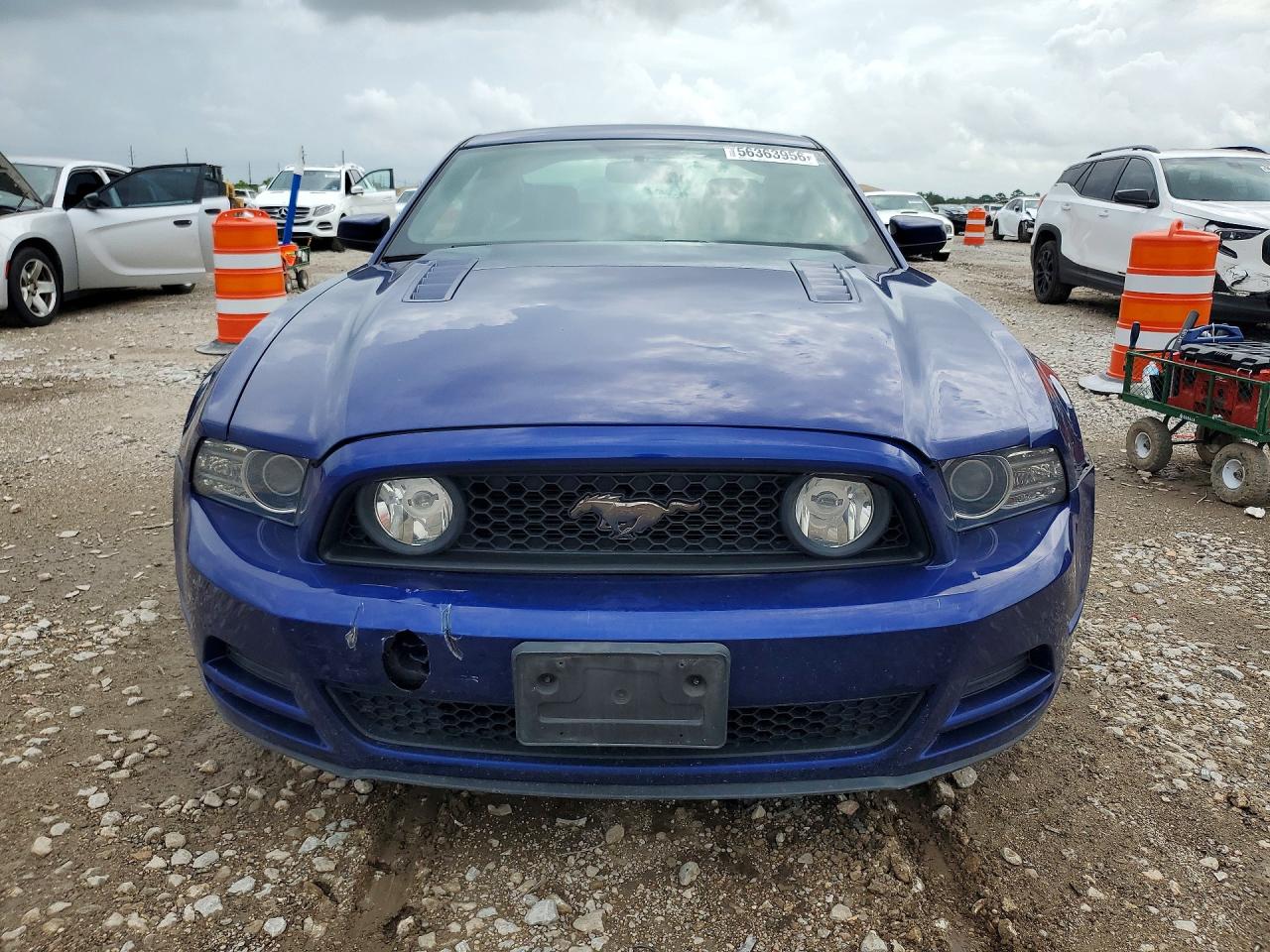 2014 Ford Mustang Gt Blue vin: 1ZVBP8CF3E5209632