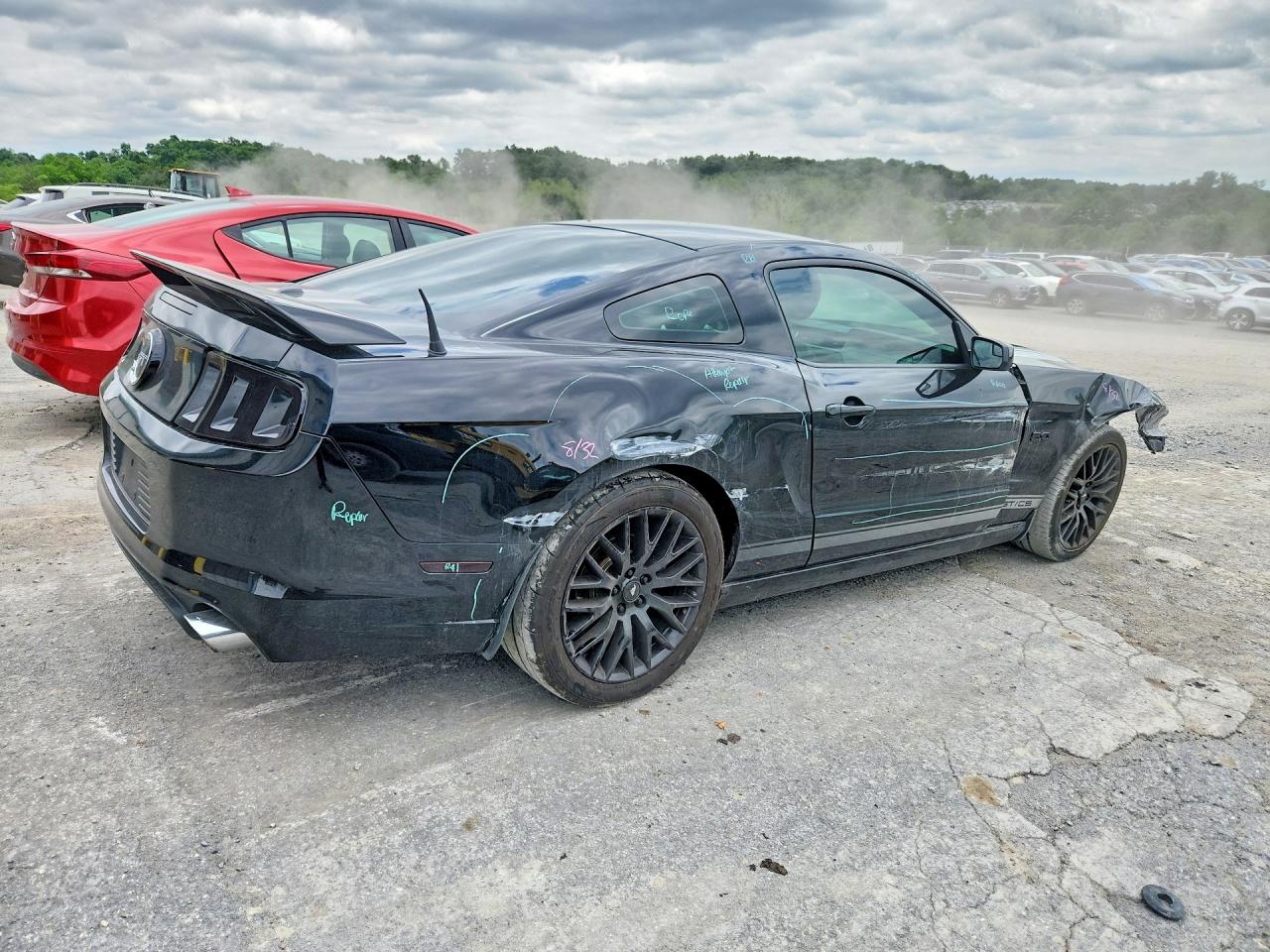 2014 Ford Mustang Gt Black vin: 1ZVBP8CF3E5298084