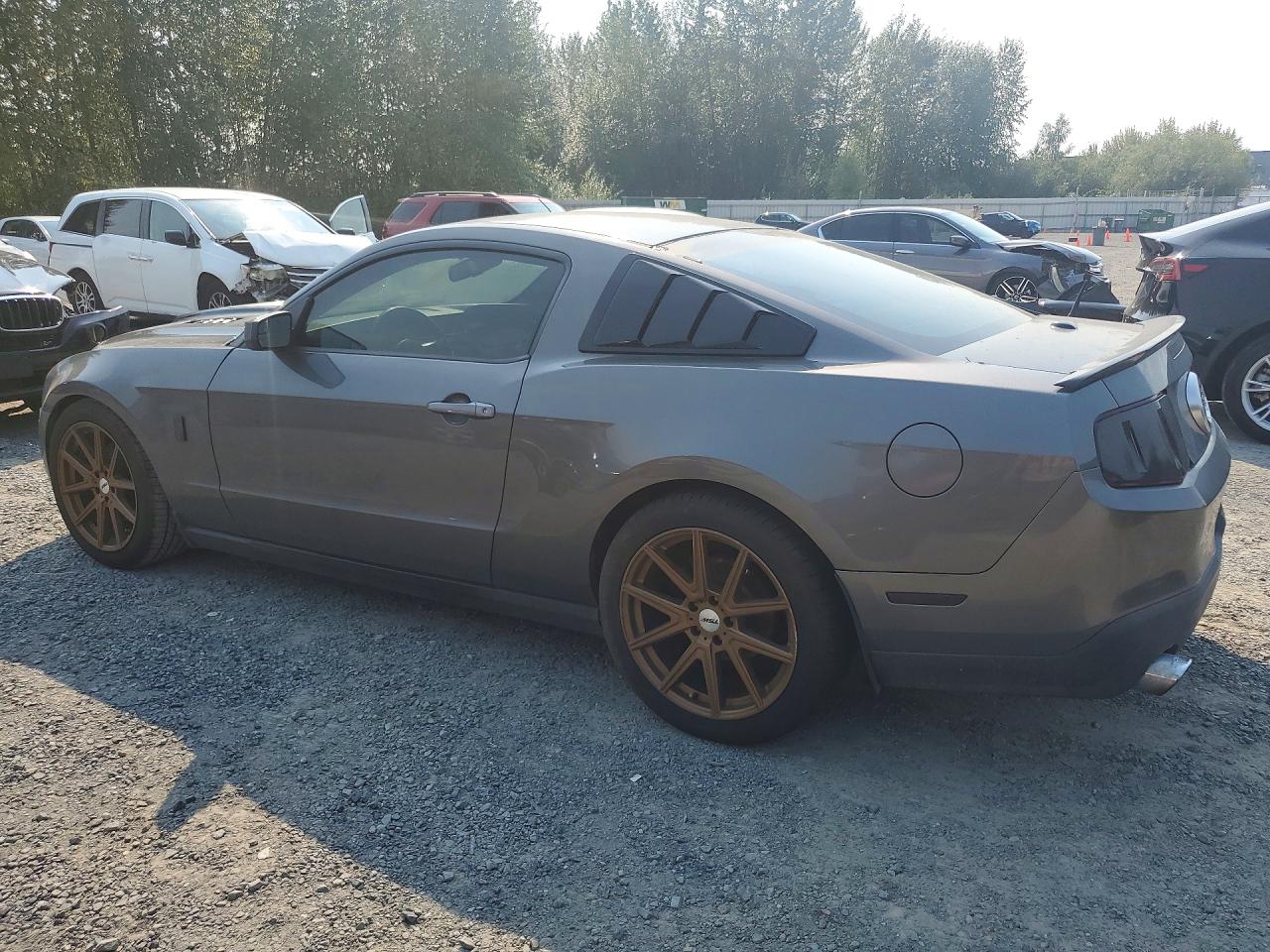 2011 Ford Mustang Gt Gray vin: 1ZVBP8CF4B5137237