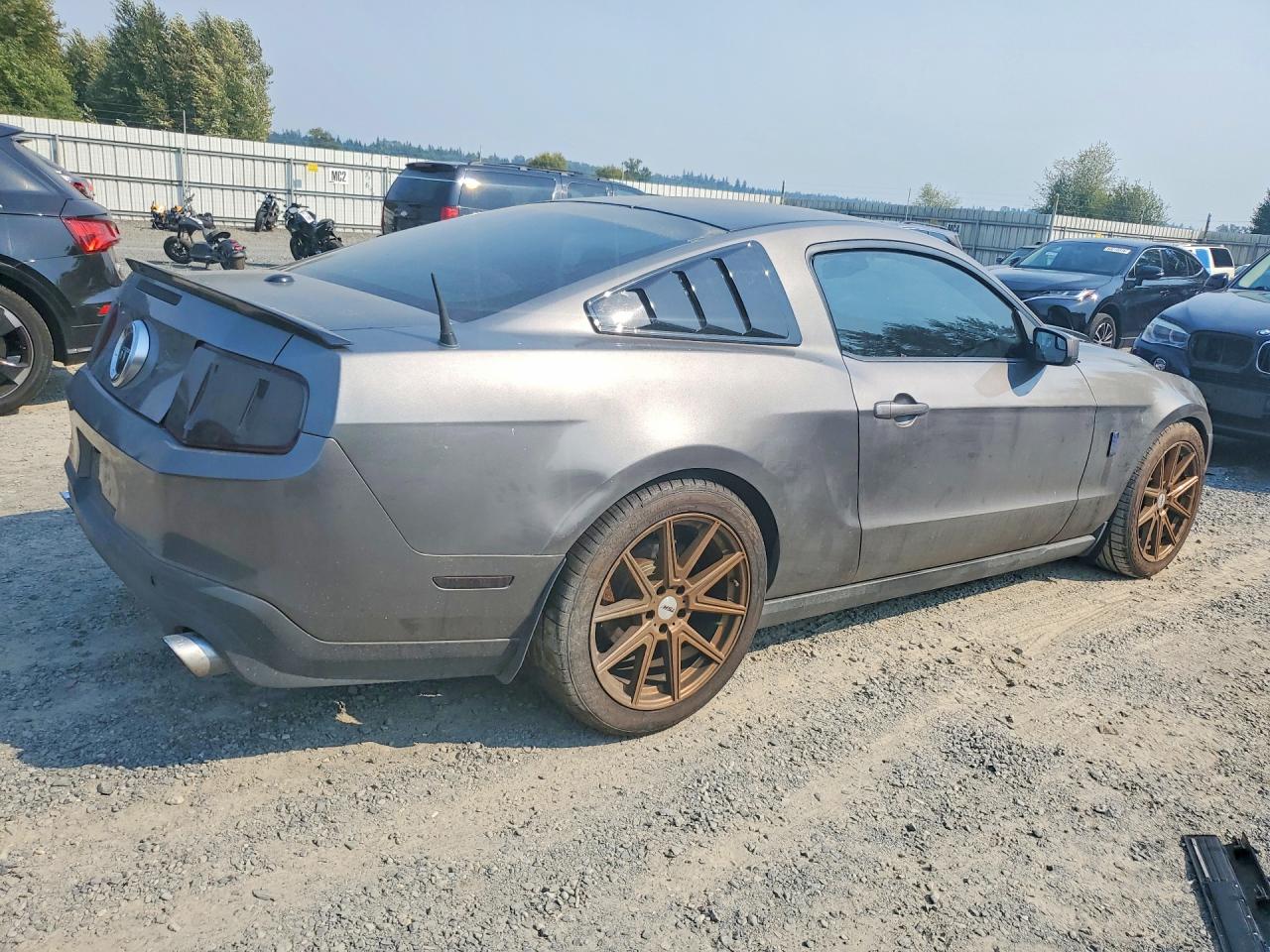 2011 Ford Mustang Gt Gray vin: 1ZVBP8CF4B5137237