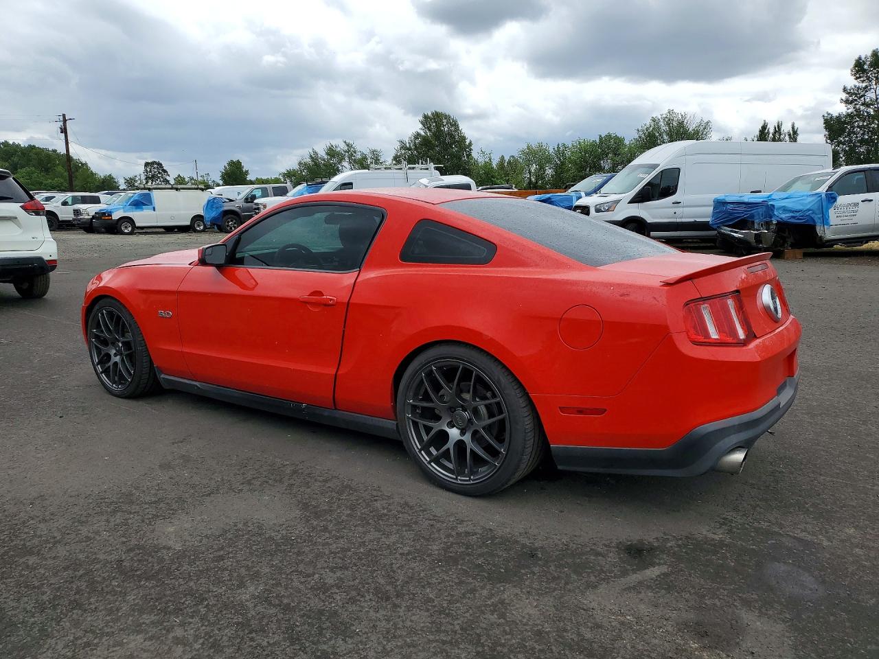 2012 Ford Mustang Gt Red vin: 1ZVBP8CF4C5262269