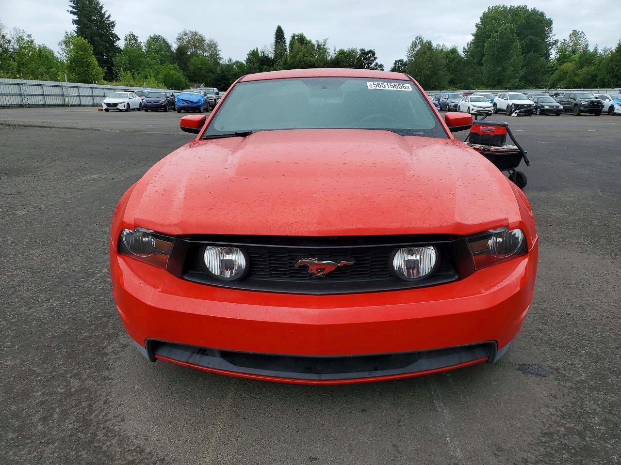 2012 Ford Mustang Gt Red vin: 1ZVBP8CF4C5262269