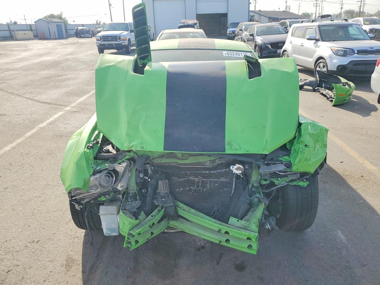 2013 Ford Mustang Gt Green vin: 1ZVBP8CF4D5202512