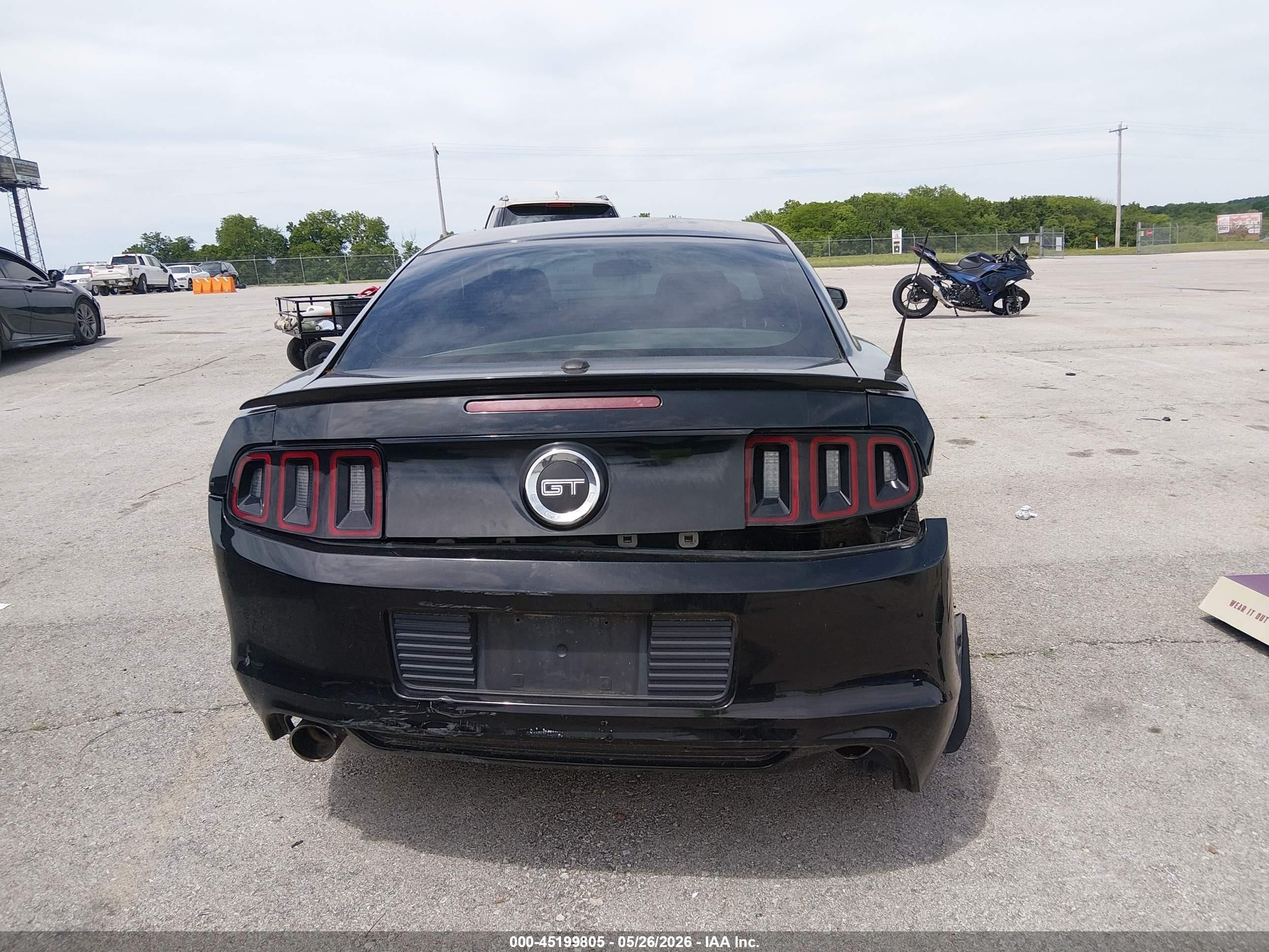 2013 Ford Mustang Gt Premium Black vin: 1ZVBP8CF4D5211033
