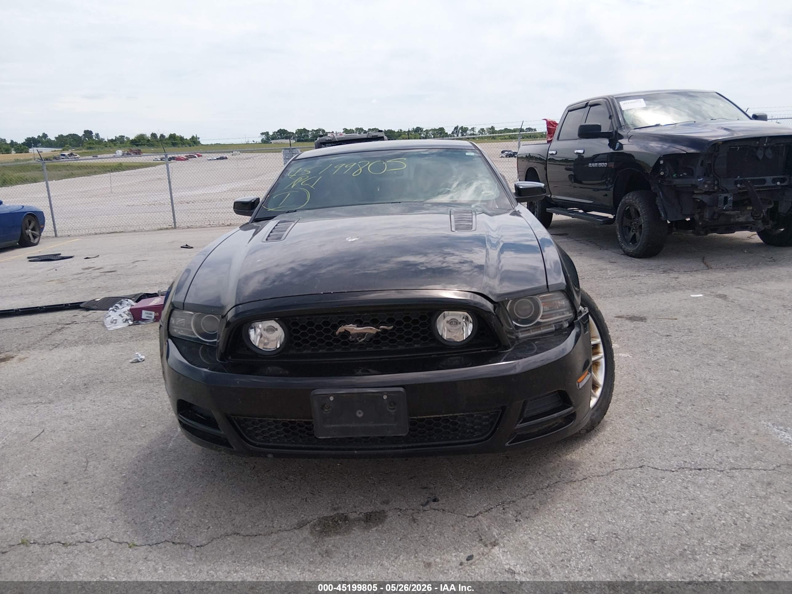 2013 Ford Mustang Gt Premium Black vin: 1ZVBP8CF4D5211033