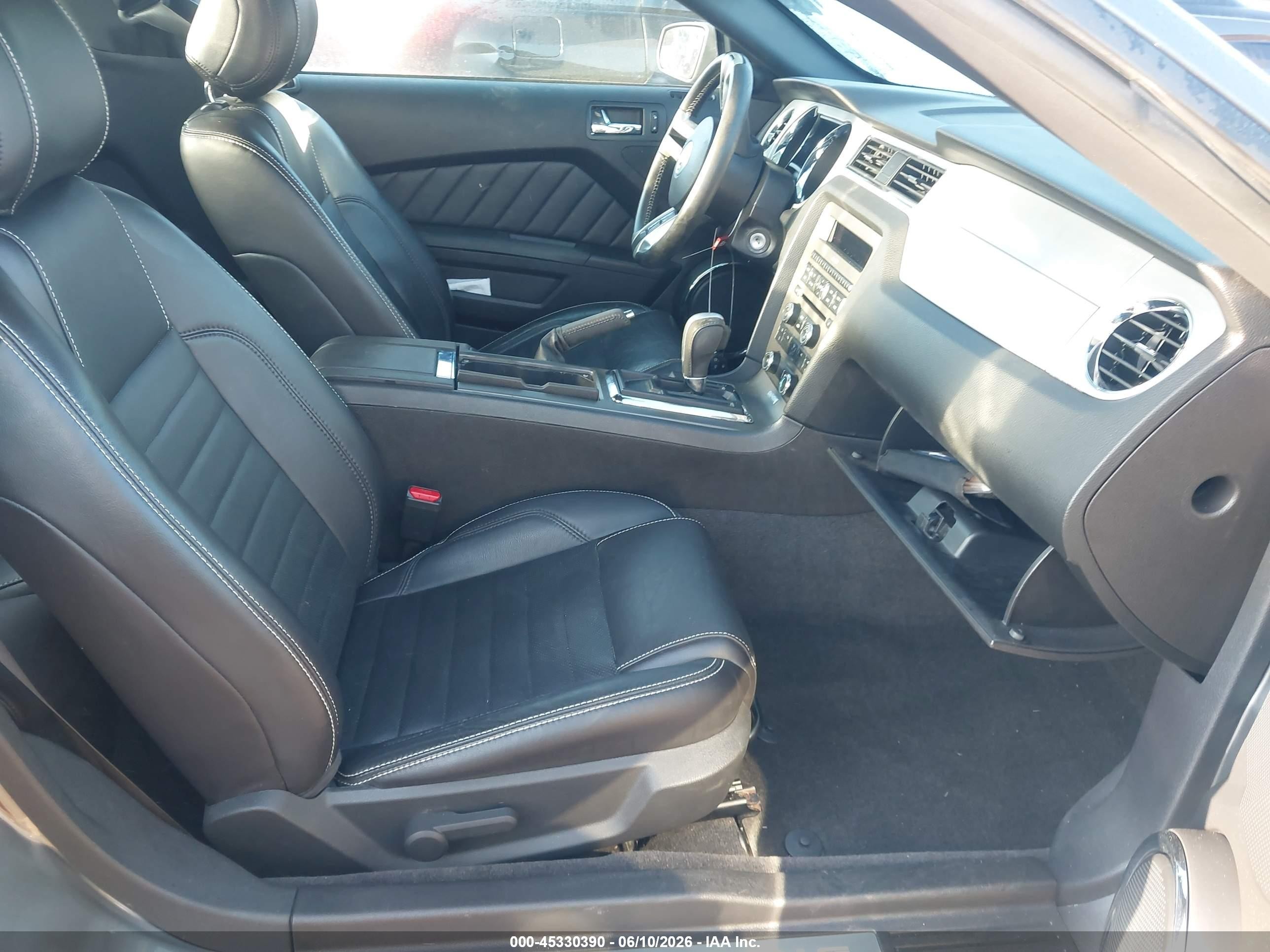 2013 Ford Mustang Gt Premium Gray vin: 1ZVBP8CF4D5247756