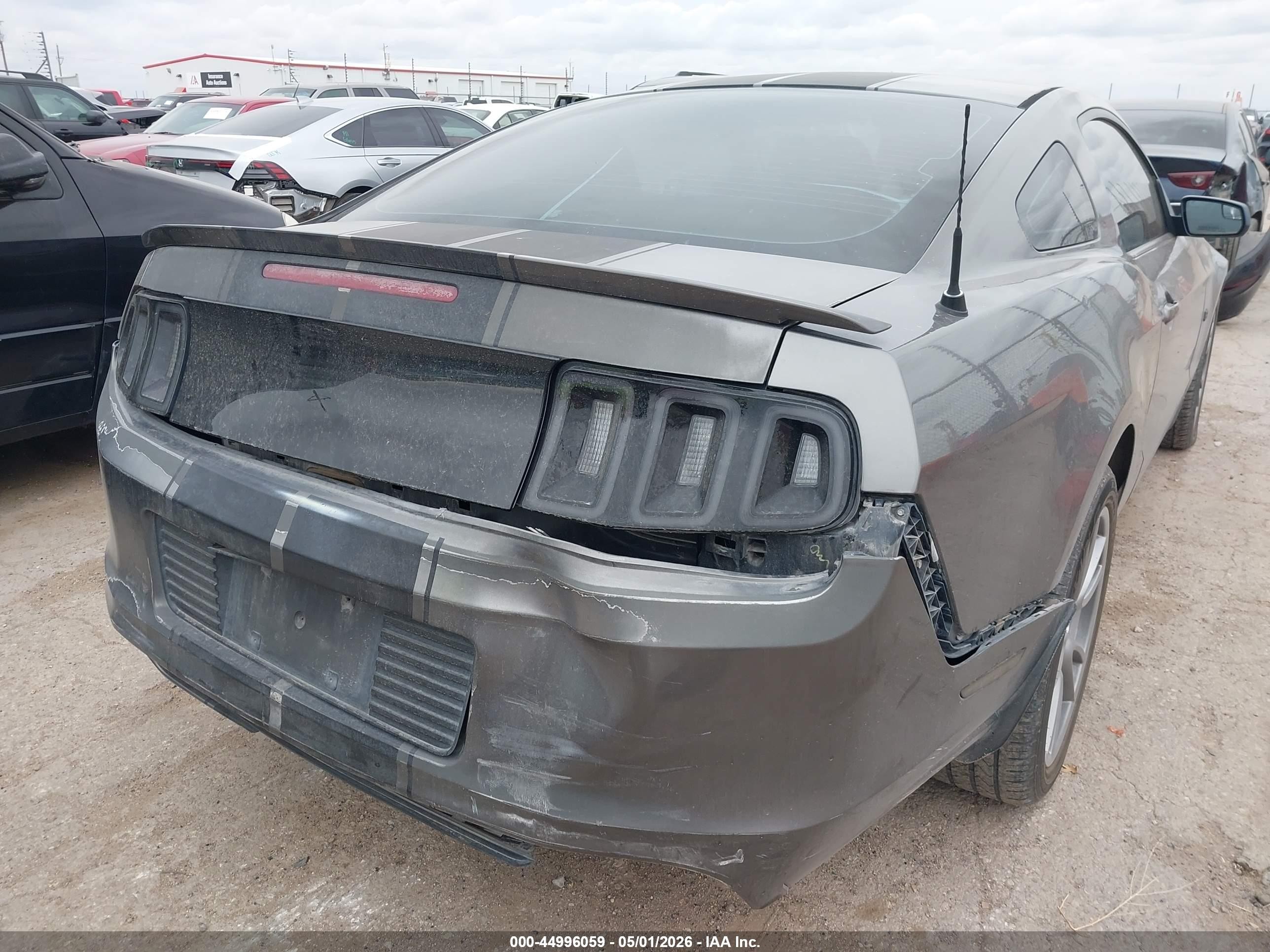 2013 Ford Mustang Gt Gray vin: 1ZVBP8CF4D5264220