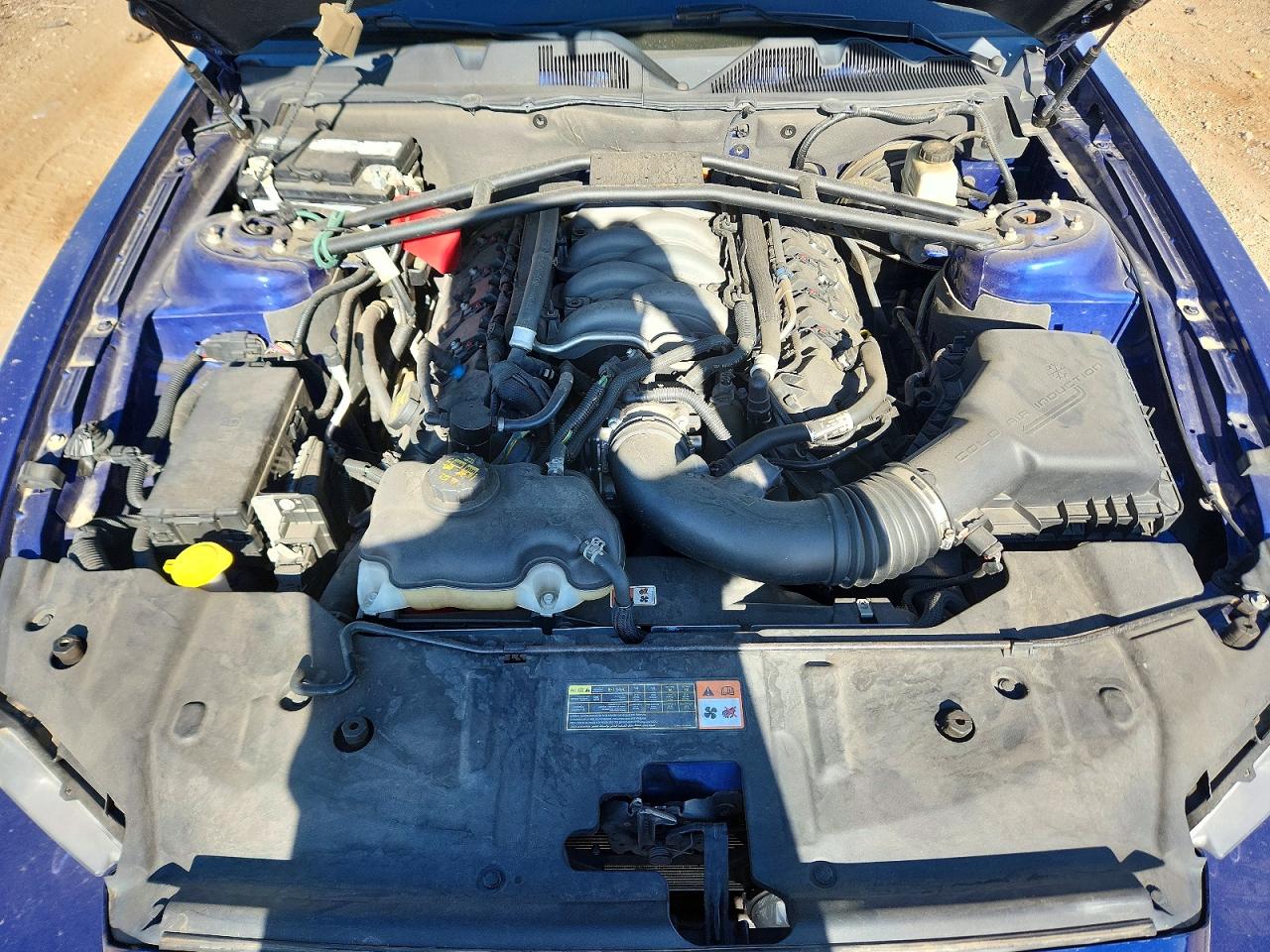 2013 Ford Mustang Gt Синий vin: 1ZVBP8CF4D5264735