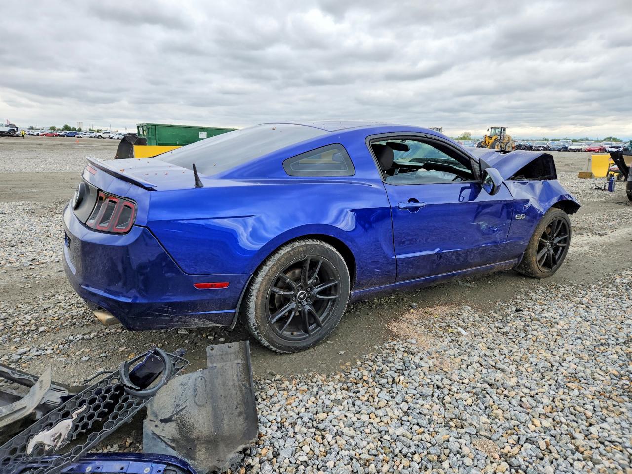 2013 Ford Mustang Gt Blue vin: 1ZVBP8CF4D5269062