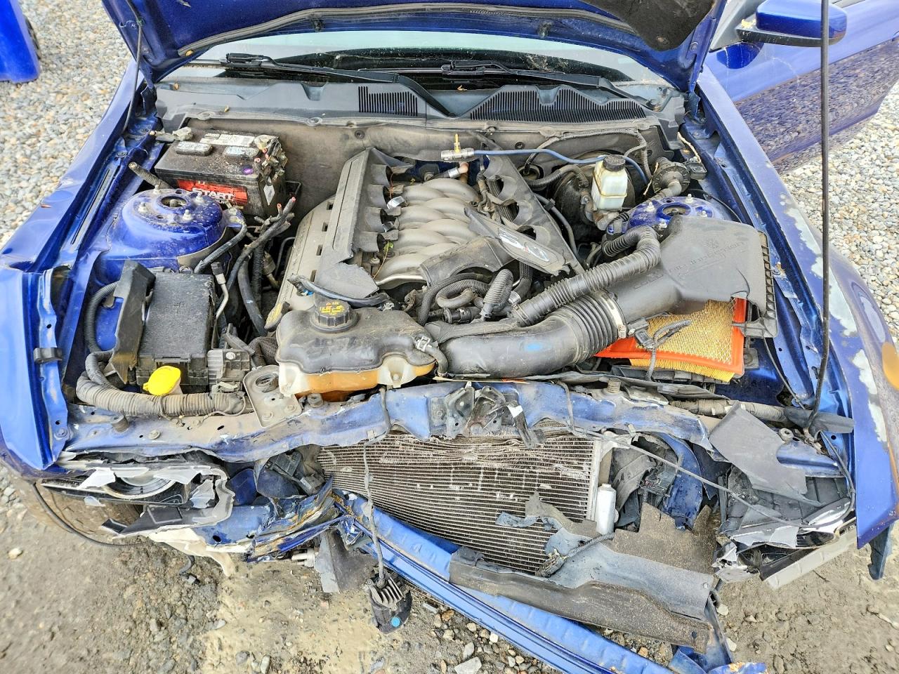 2013 Ford Mustang Gt Blue vin: 1ZVBP8CF4D5269062