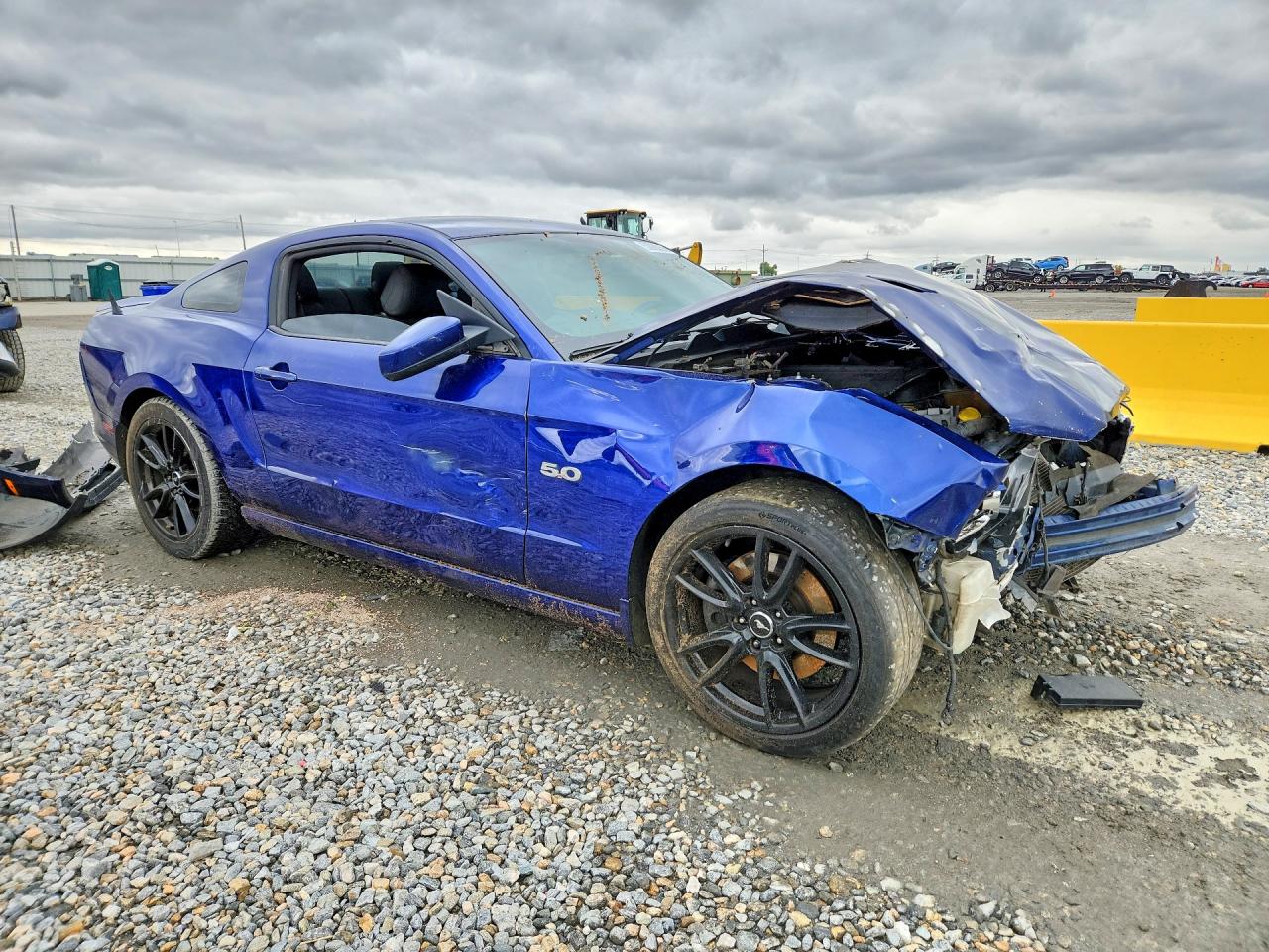2013 Ford Mustang Gt Blue vin: 1ZVBP8CF4D5269062