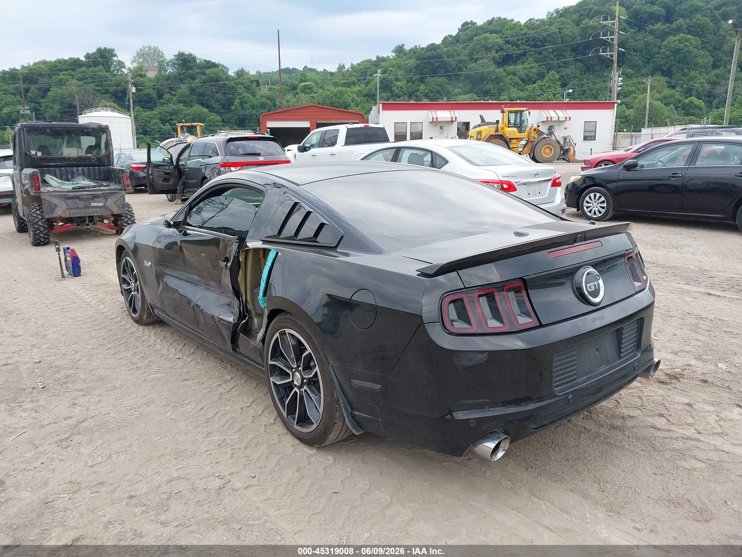 2013 Ford Mustang Gt Premium Black vin: 1ZVBP8CF4D5271359