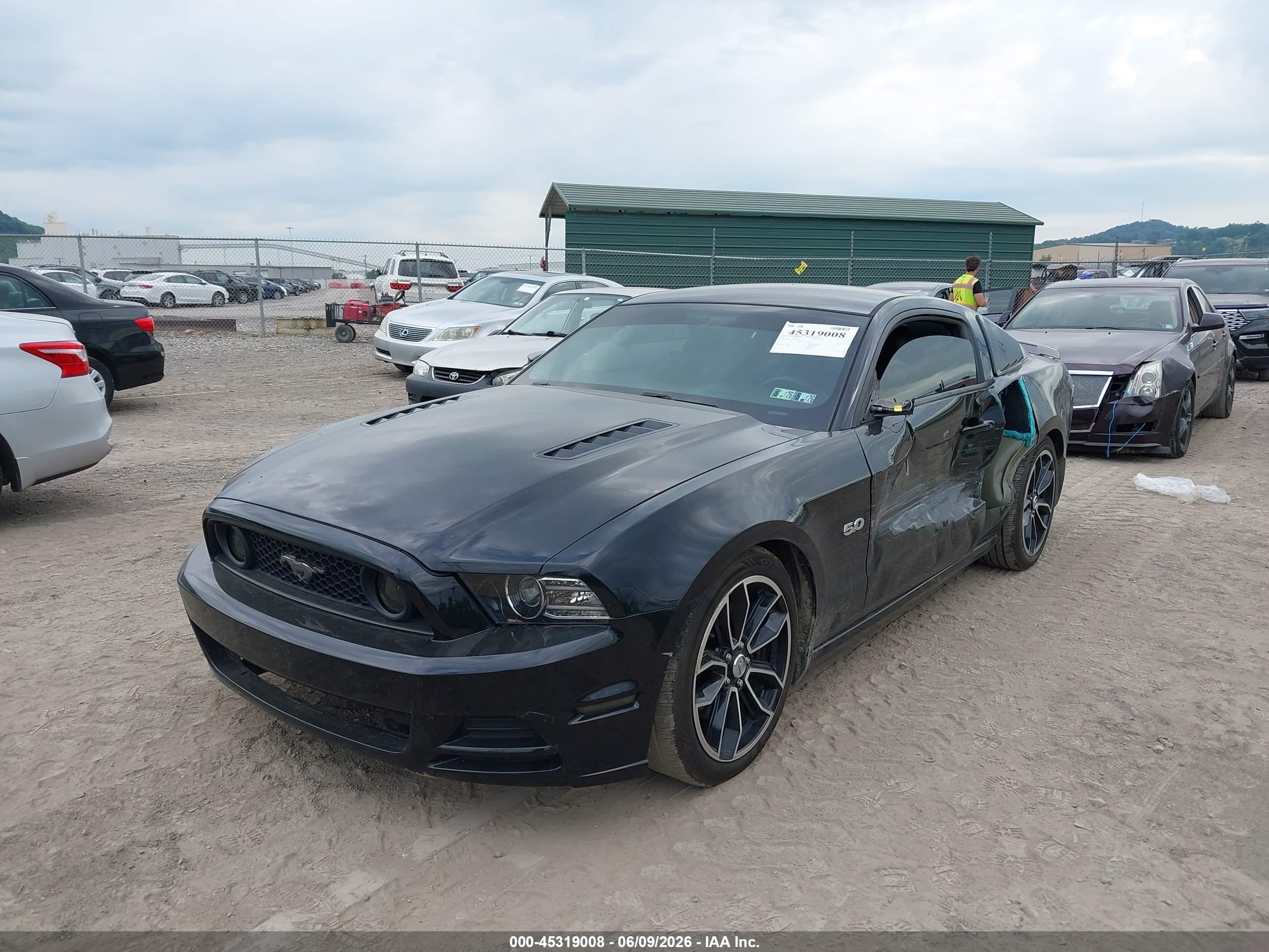 2013 Ford Mustang Gt Premium Black vin: 1ZVBP8CF4D5271359