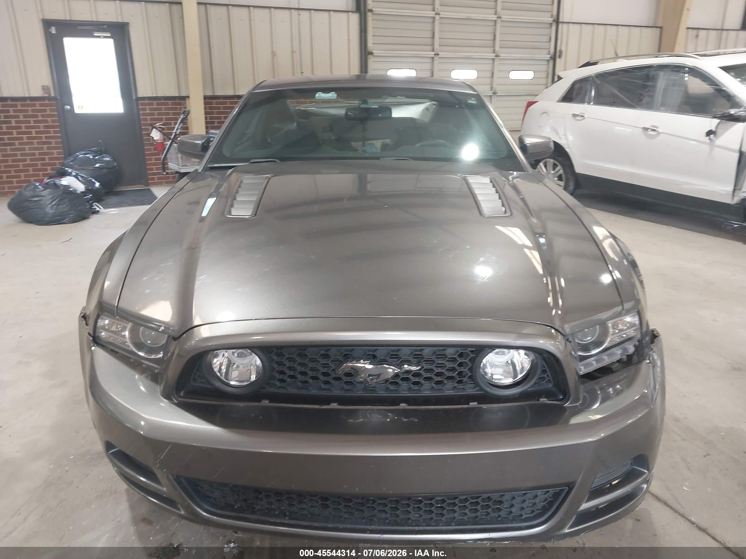 2014 Ford Mustang Gt Gray vin: 1ZVBP8CF4E5284131