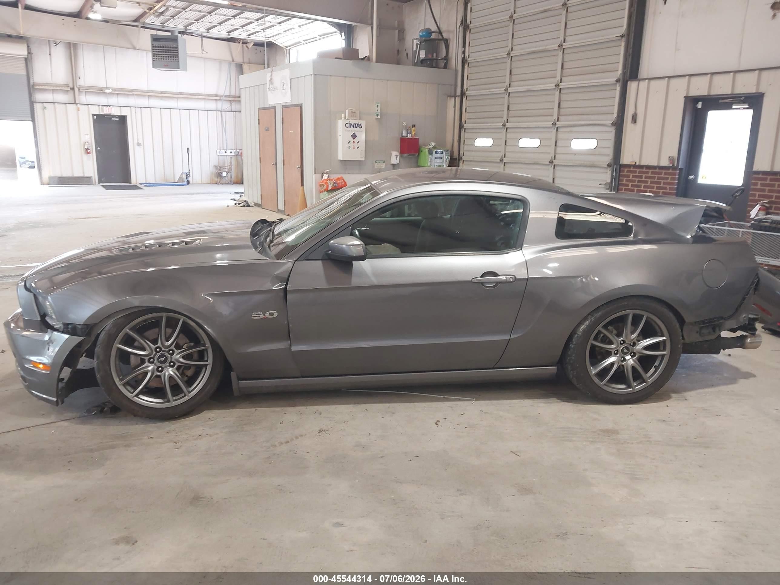 2014 Ford Mustang Gt Gray vin: 1ZVBP8CF4E5284131