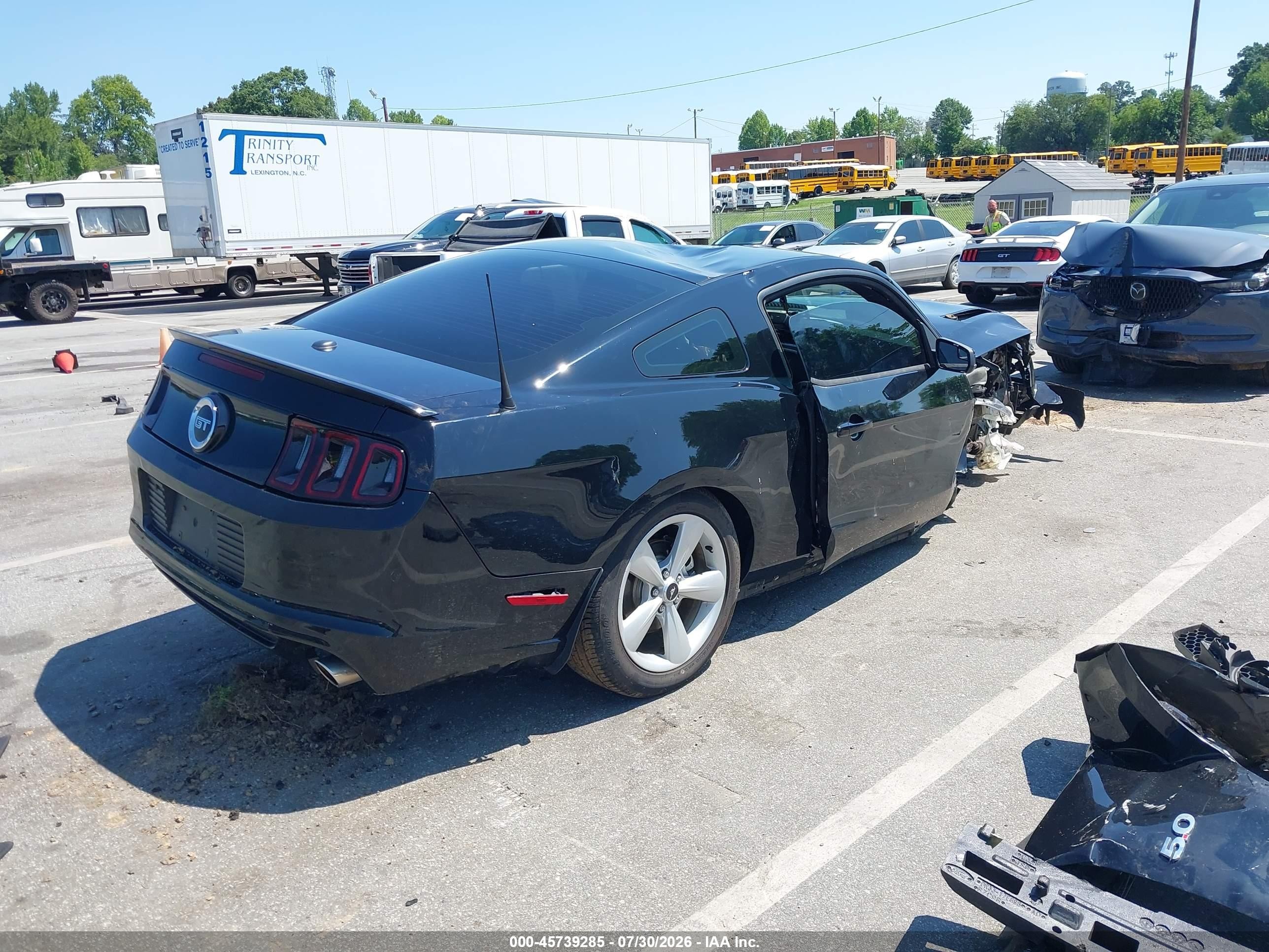 2014 Ford Mustang Gt Premium Black vin: 1ZVBP8CF4E5294285