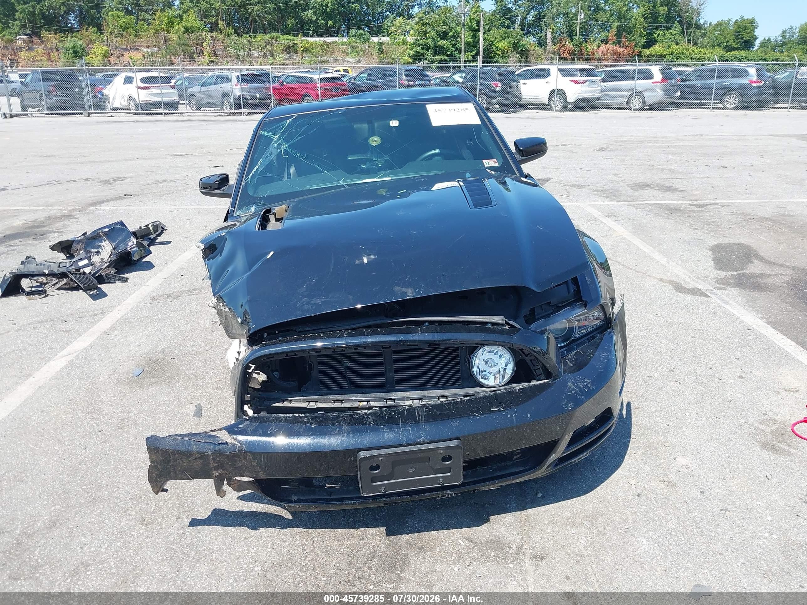 2014 Ford Mustang Gt Premium Black vin: 1ZVBP8CF4E5294285