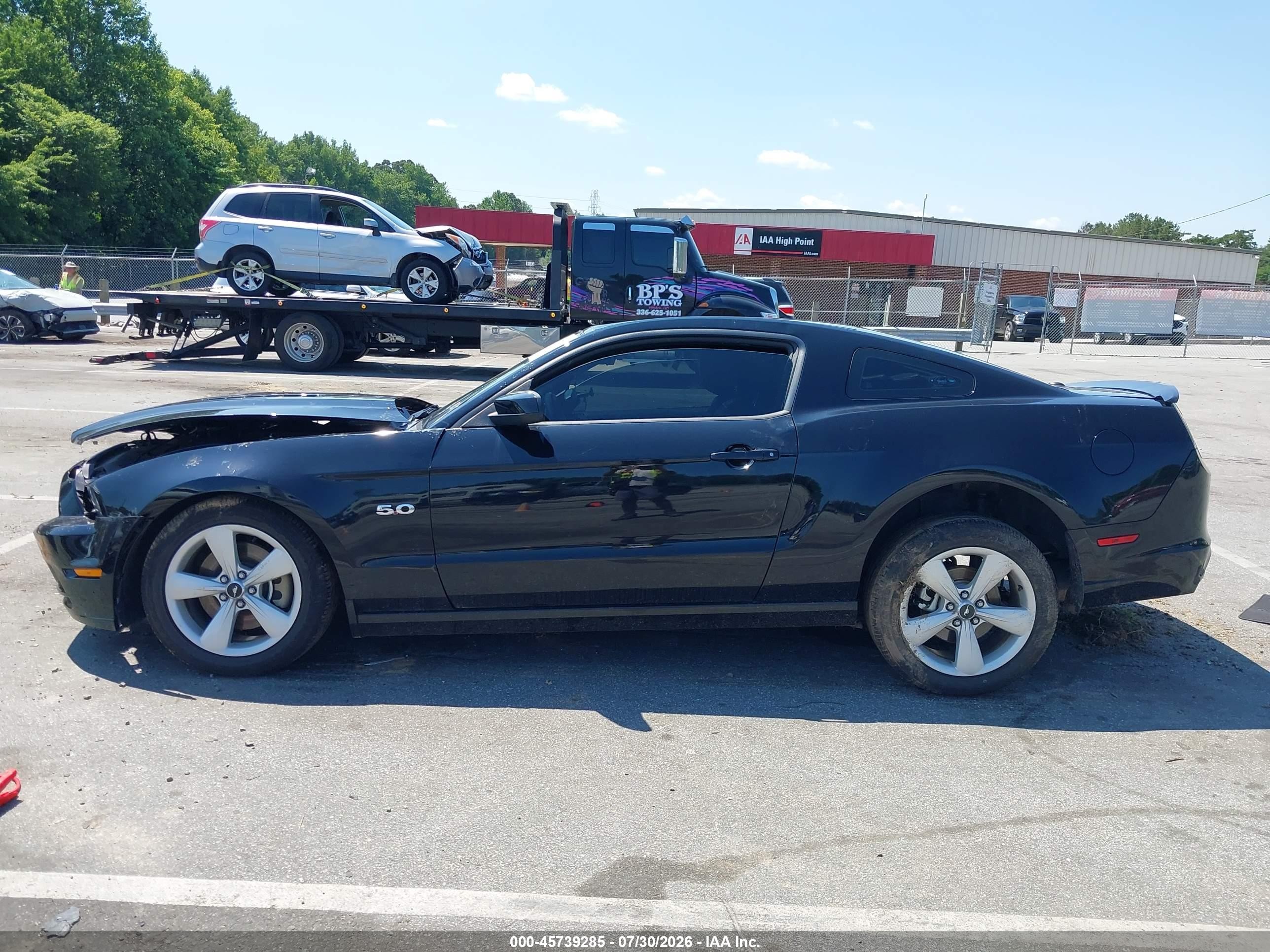 2014 Ford Mustang Gt Premium Black vin: 1ZVBP8CF4E5294285