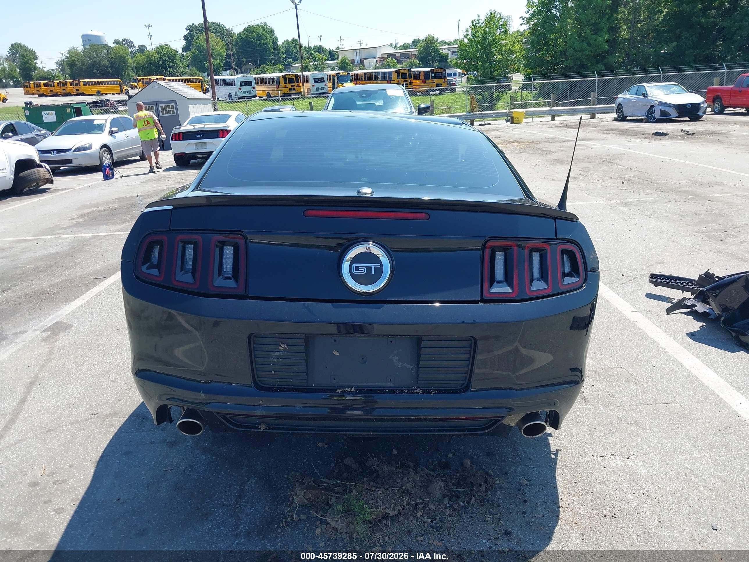 2014 Ford Mustang Gt Premium Black vin: 1ZVBP8CF4E5294285