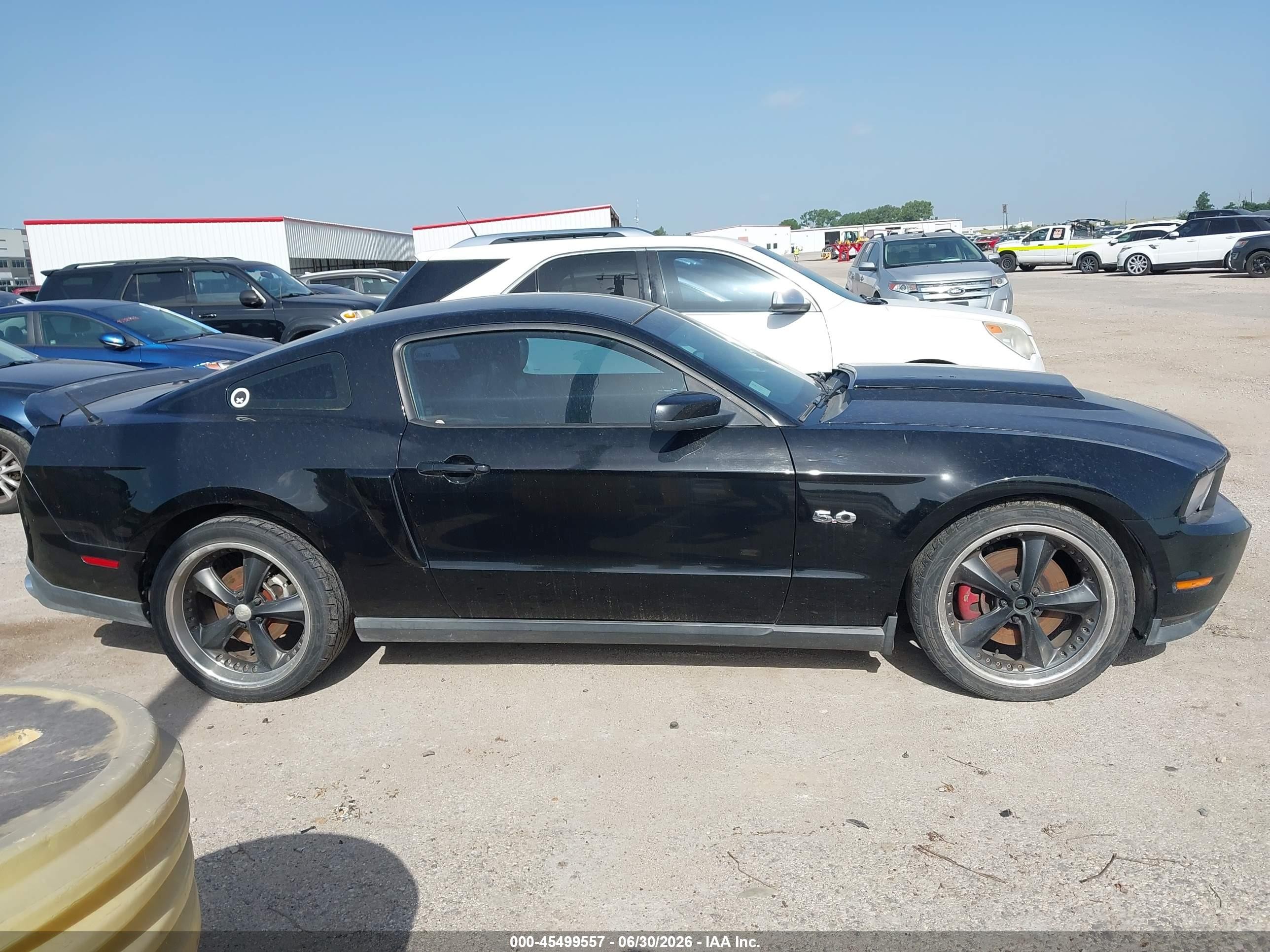 2011 Ford Mustang Gt/gt Premium Black vin: 1ZVBP8CF5B5106837
