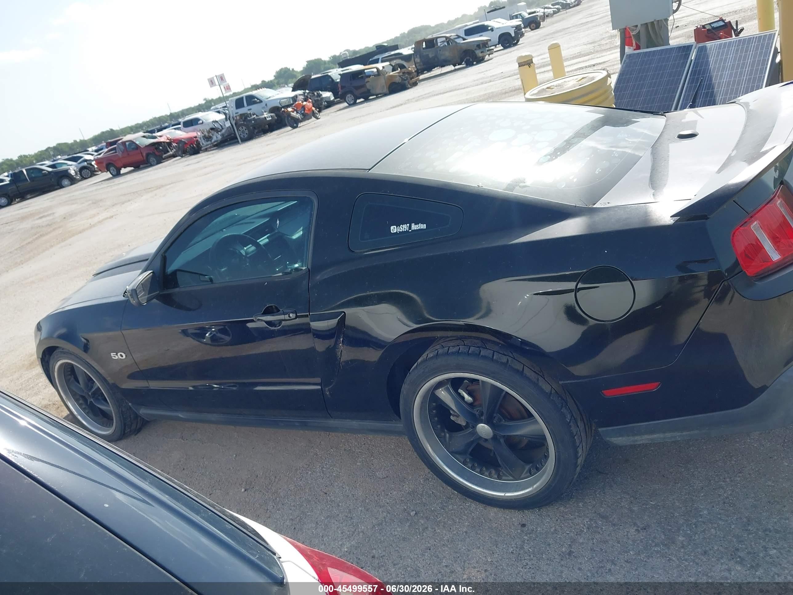 2011 Ford Mustang Gt/gt Premium Black vin: 1ZVBP8CF5B5106837