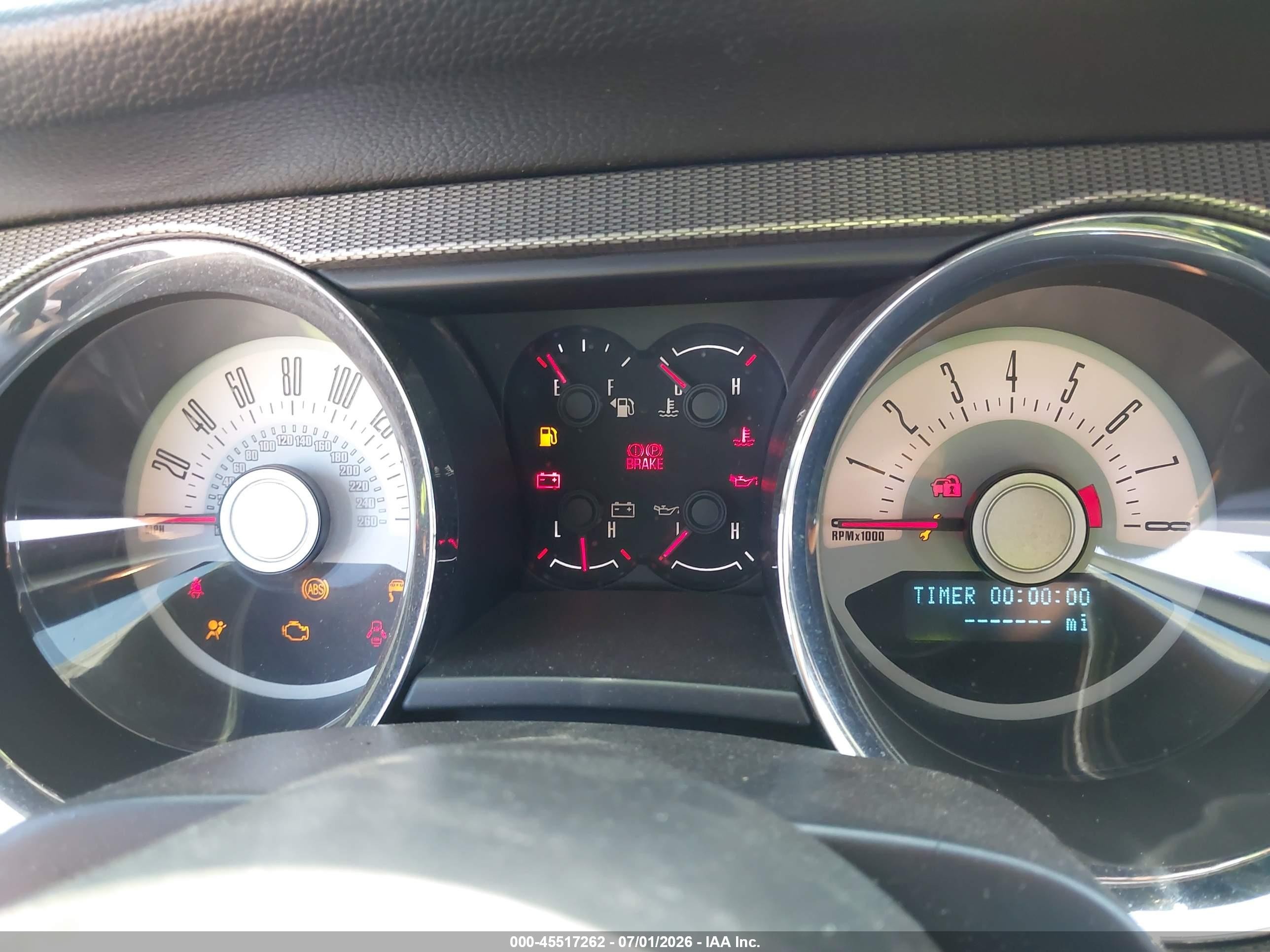 2011 Ford Mustang Gt Premium Blue vin: 1ZVBP8CF5B5110273
