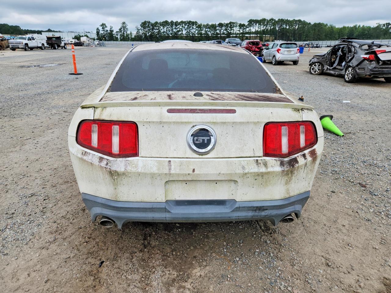 2011 Ford Mustang Gt White vin: 1ZVBP8CF5B5132791