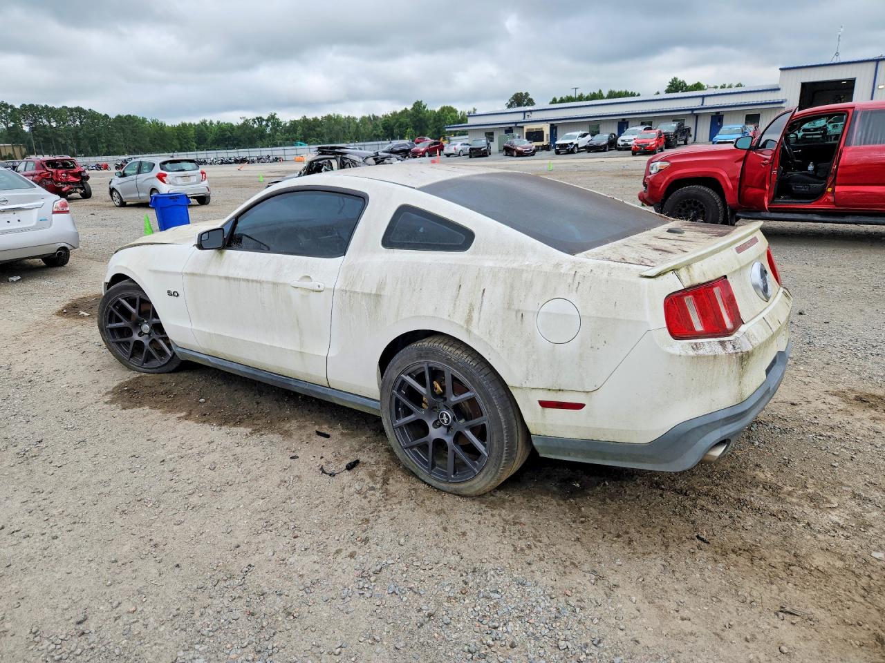 2011 Ford Mustang Gt White vin: 1ZVBP8CF5B5132791