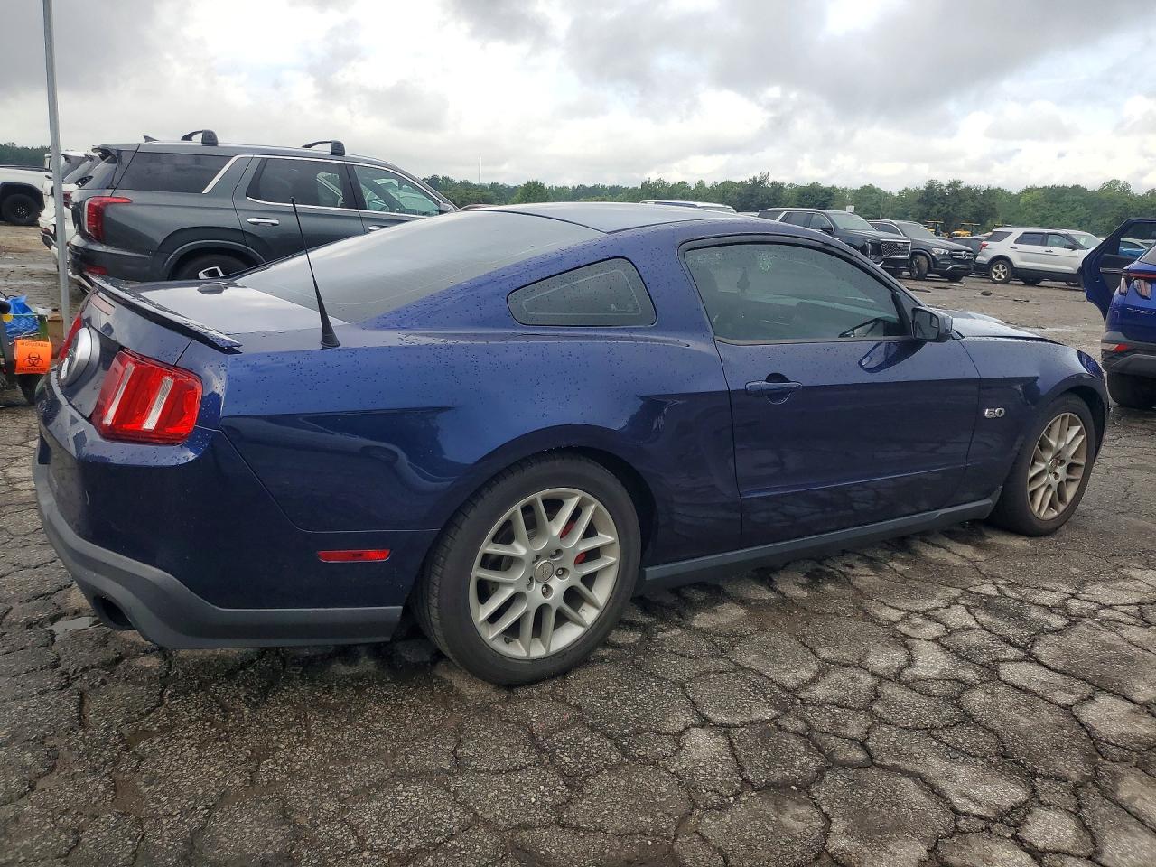 2012 Ford Mustang Gt Blue vin: 1ZVBP8CF5C5248946