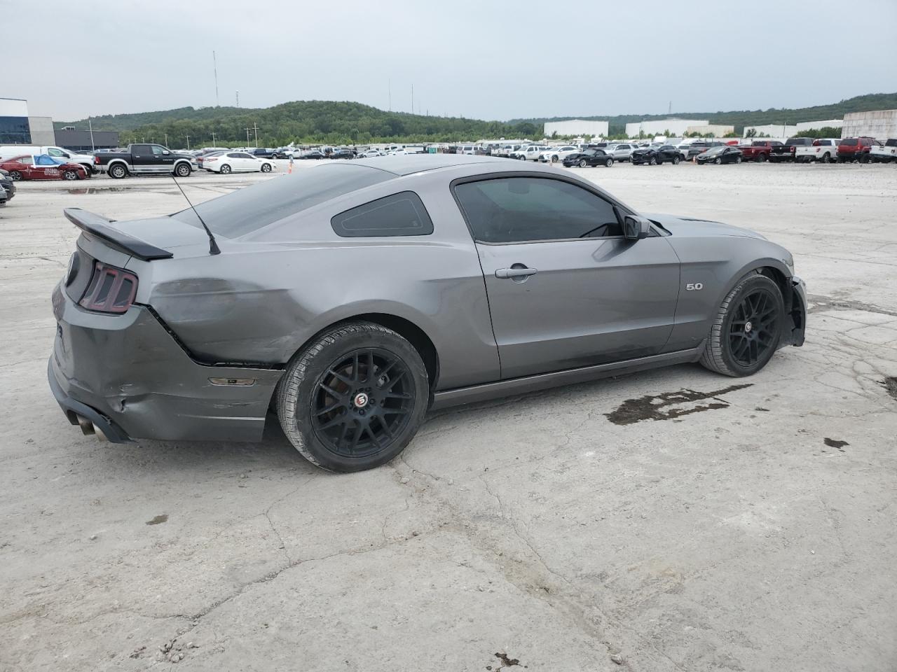 2013 Ford Mustang Gt Gray vin: 1ZVBP8CF5D5206276