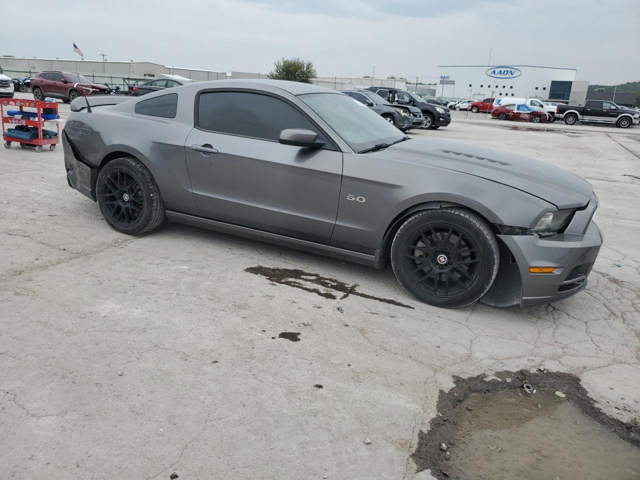2013 Ford Mustang Gt Gray vin: 1ZVBP8CF5D5206276