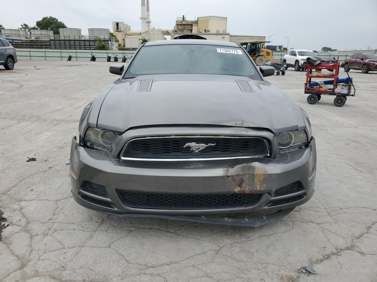 2013 Ford Mustang Gt Gray vin: 1ZVBP8CF5D5206276