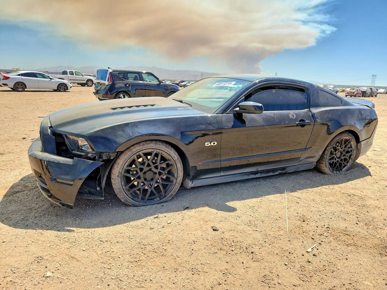 2013 Ford Mustang Gt Black vin: 1ZVBP8CF5D5283214