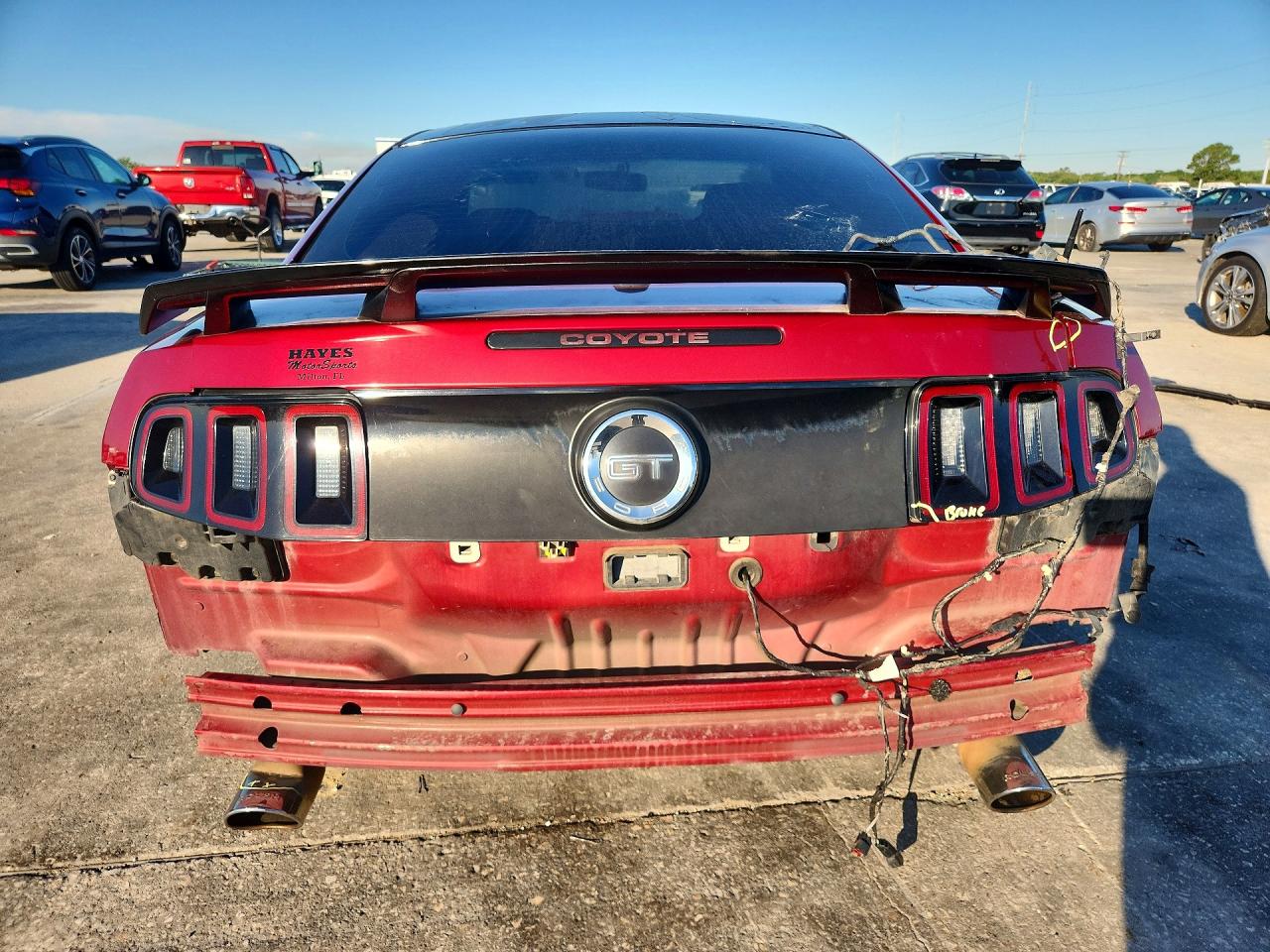 2014 Ford Mustang Gt Burgundy vin: 1ZVBP8CF5E5214458