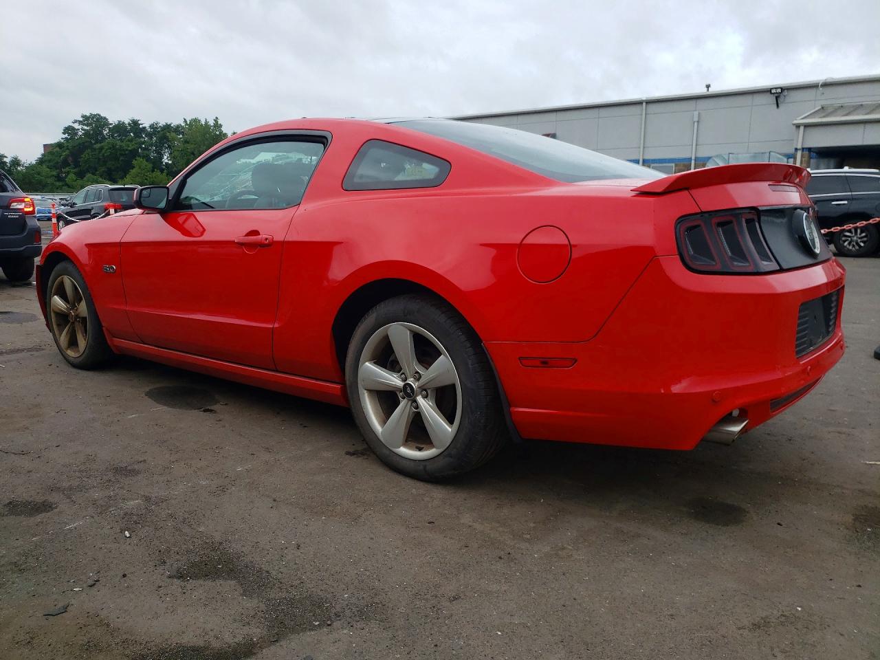 2014 Ford Mustang Gt Красный vin: 1ZVBP8CF5E5232944