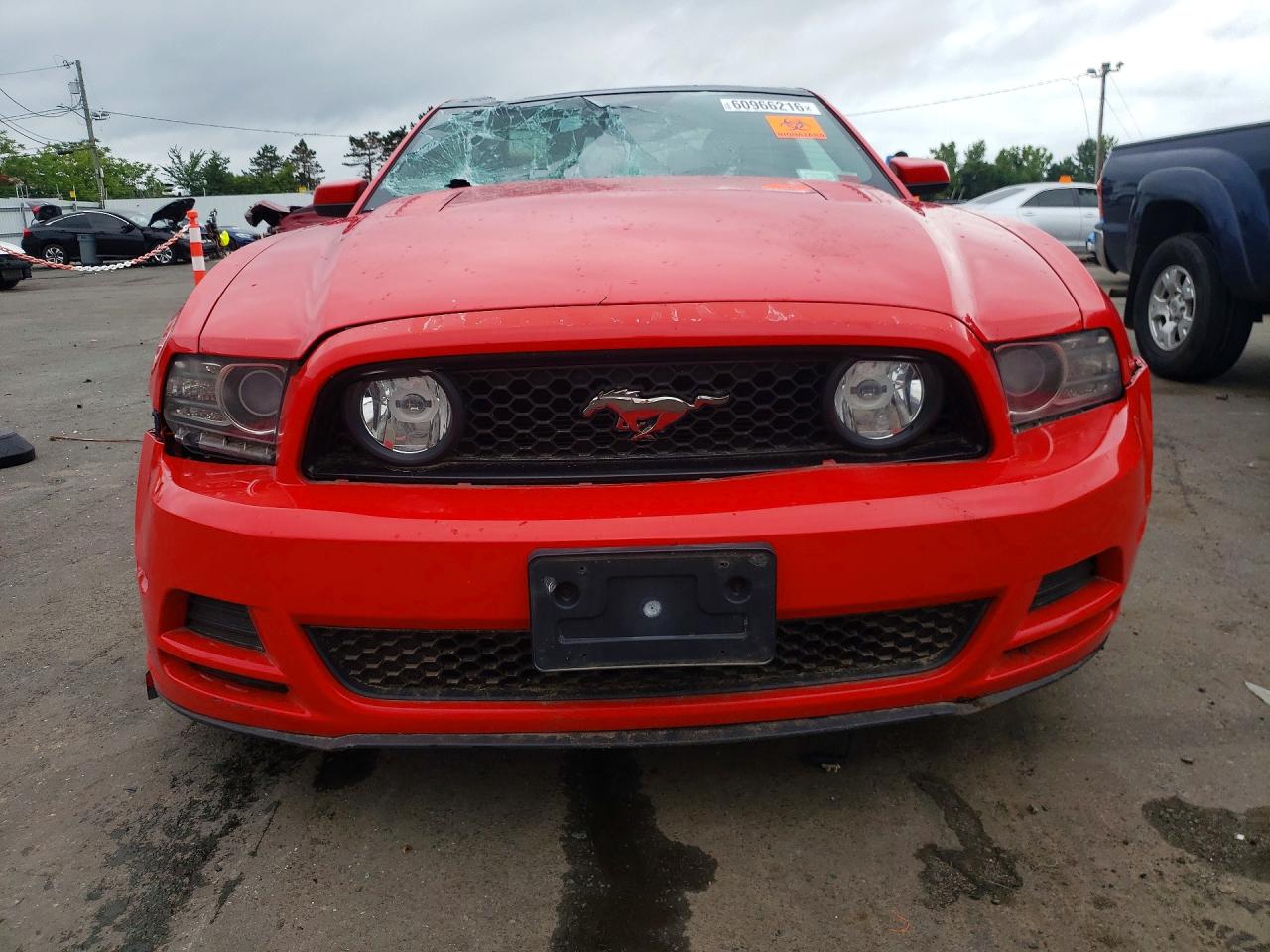 2014 Ford Mustang Gt Красный vin: 1ZVBP8CF5E5232944