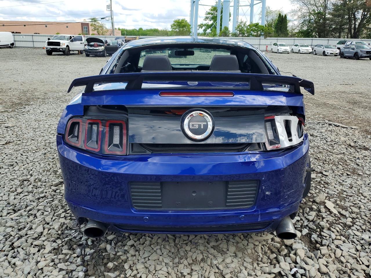 2014 Ford Mustang Gt Blue vin: 1ZVBP8CF5E5251736