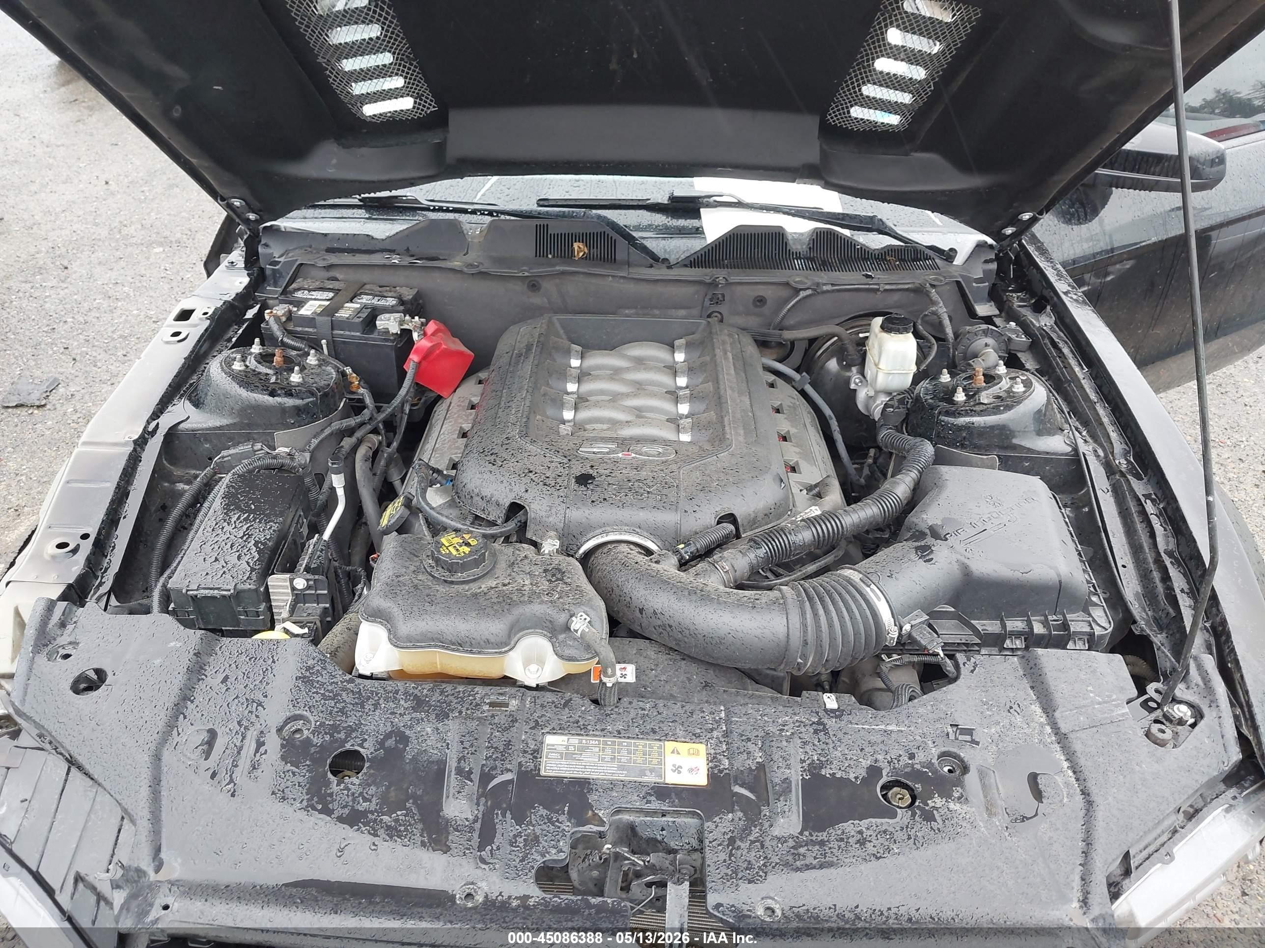 2014 Ford Mustang Gt Black vin: 1ZVBP8CF5E5255088