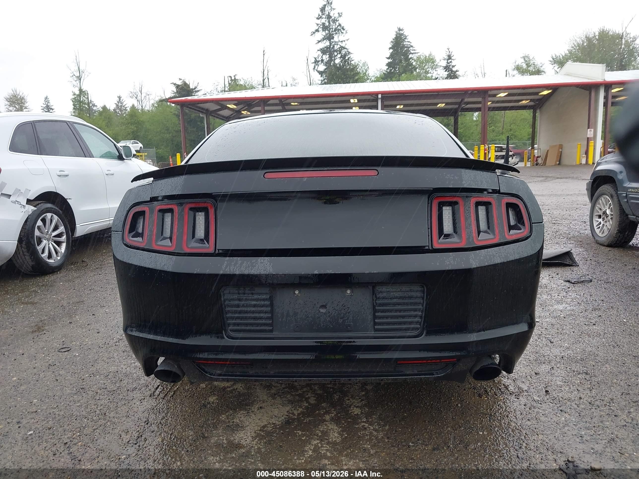 2014 Ford Mustang Gt Black vin: 1ZVBP8CF5E5255088