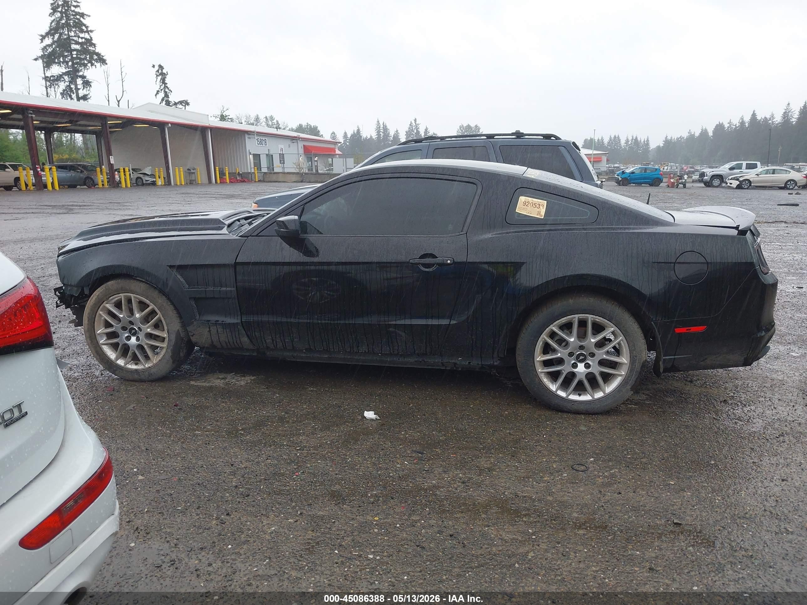 2014 Ford Mustang Gt Black vin: 1ZVBP8CF5E5255088