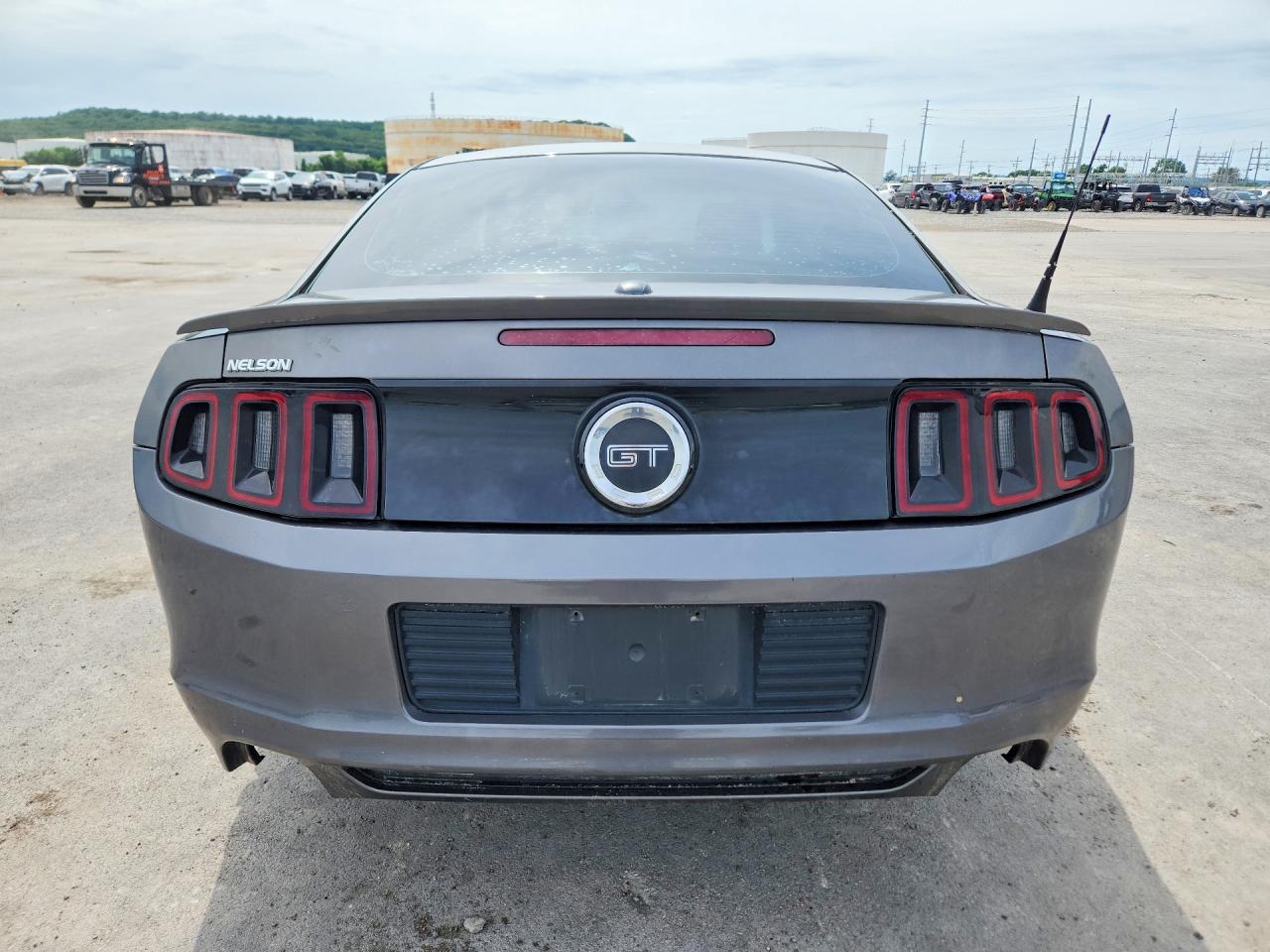 2014 Ford Mustang Gt Gray vin: 1ZVBP8CF5E5316102