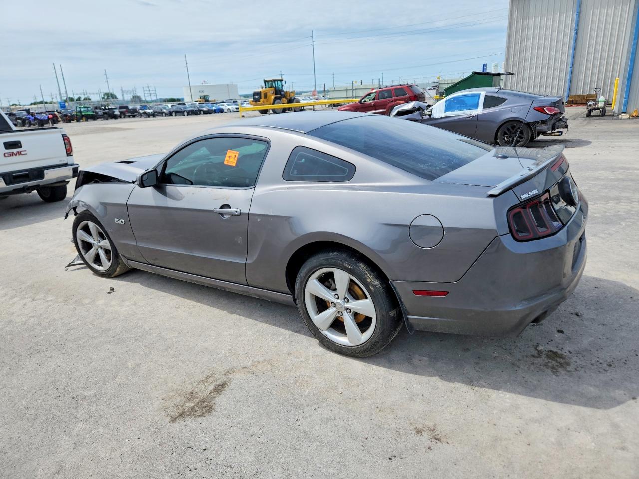 2014 Ford Mustang Gt Gray vin: 1ZVBP8CF5E5316102