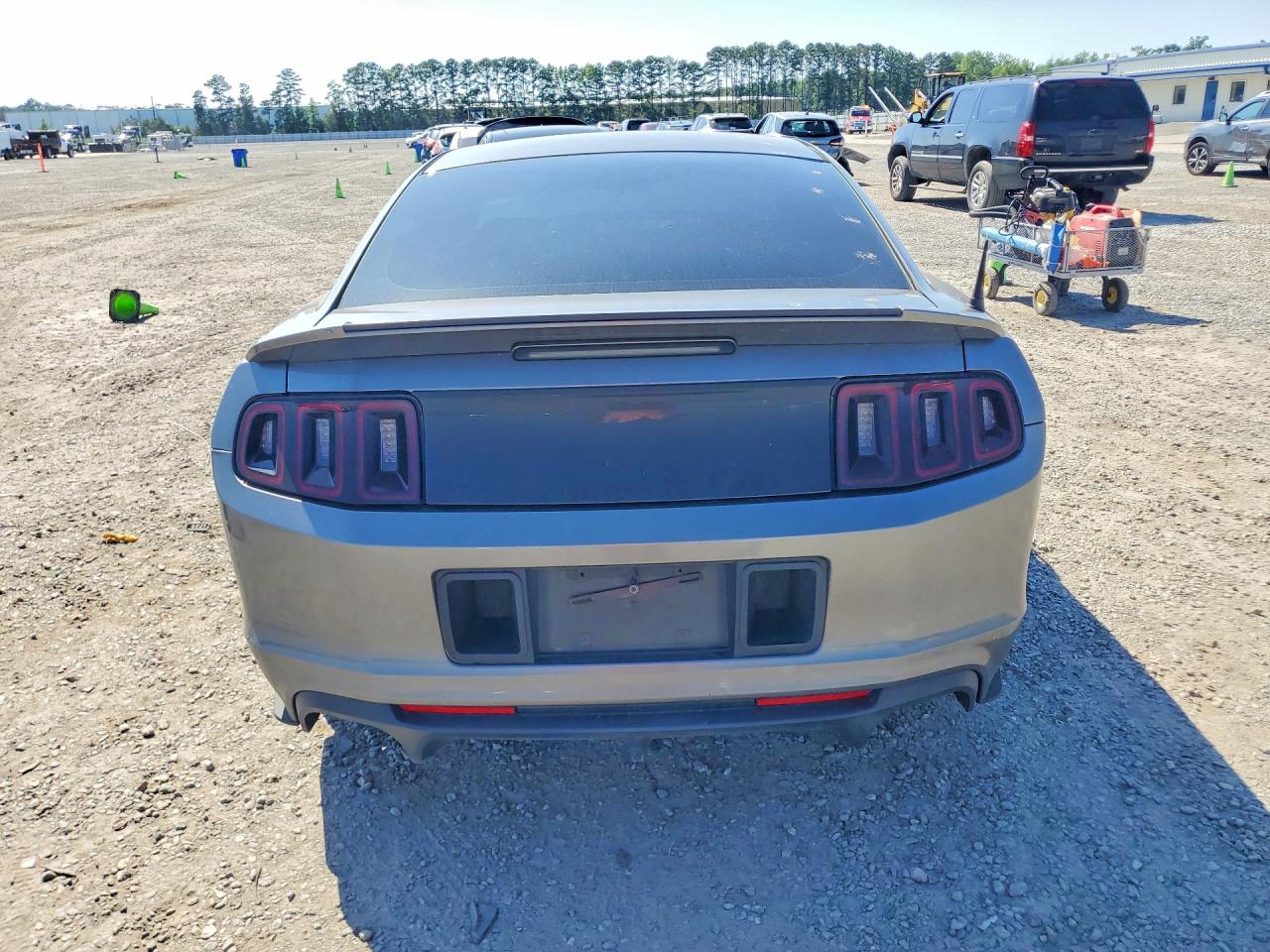 2014 Ford Mustang Gt Gray vin: 1ZVBP8CF5E5319243